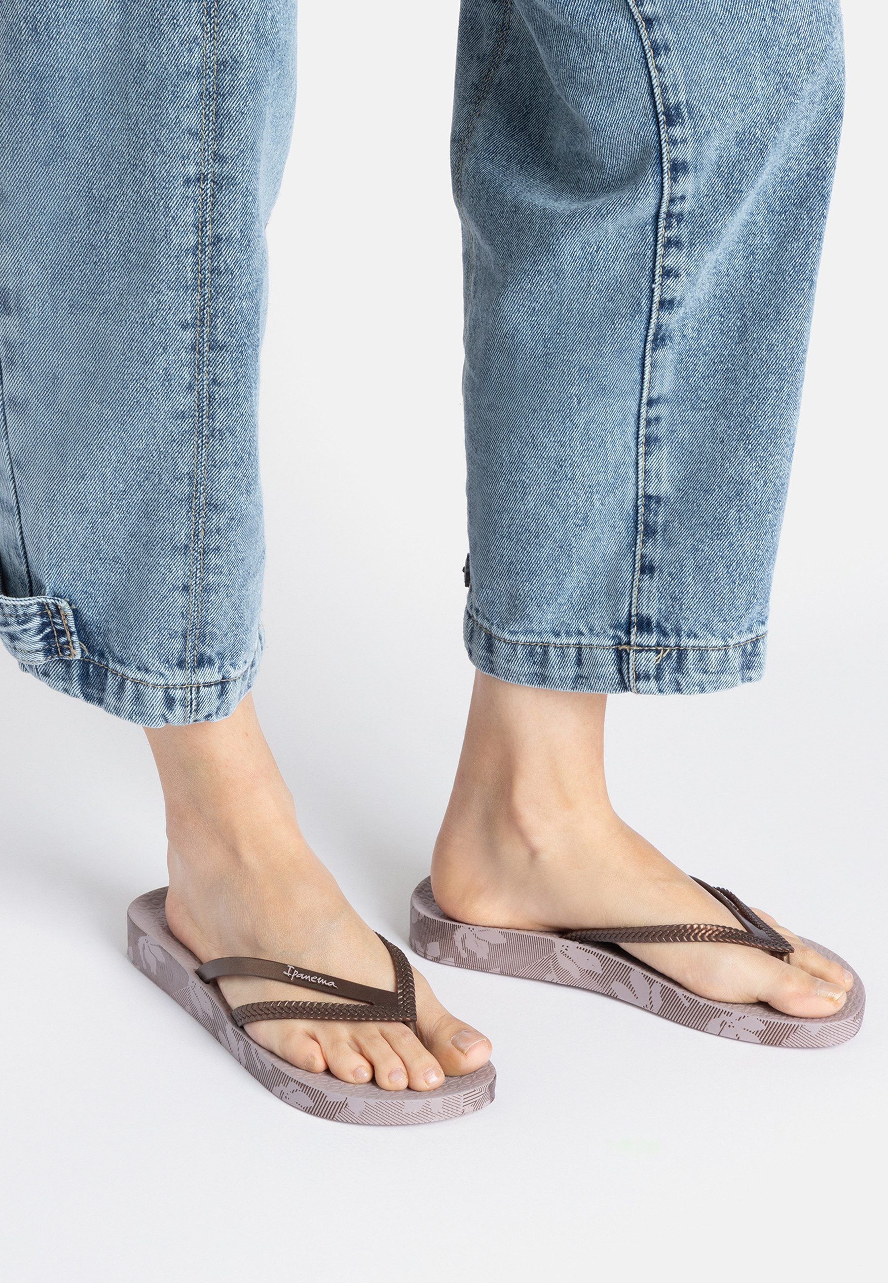 Ipanema BOSSA SOFT V FEM - Zehentrenner / Flip Flop Zehentrenner Flip Flop mit bedruckter Außensohle - geteilter Riemen