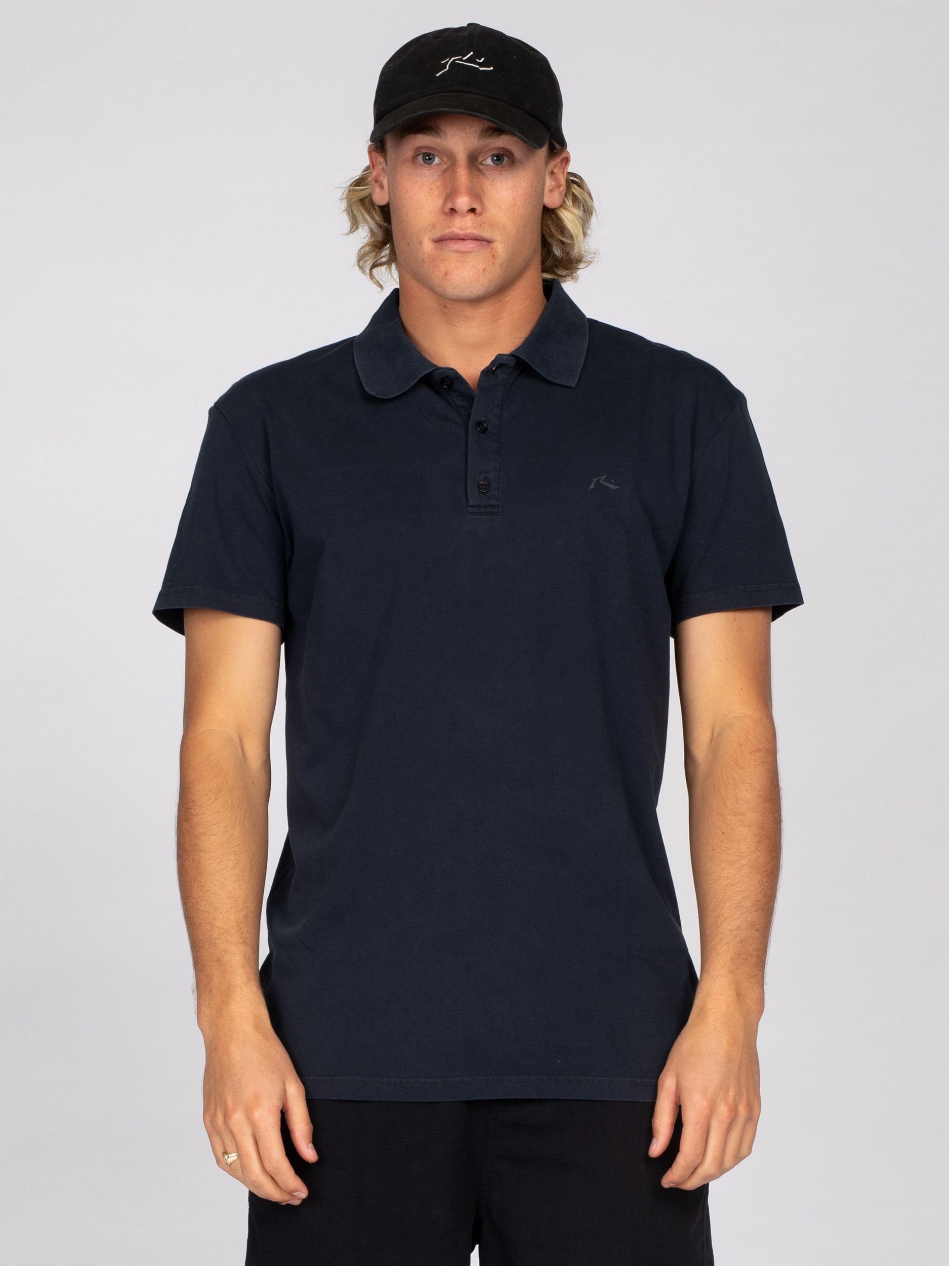 Rusty Poloshirt COMP WASH SHORT SLEEVE POLO