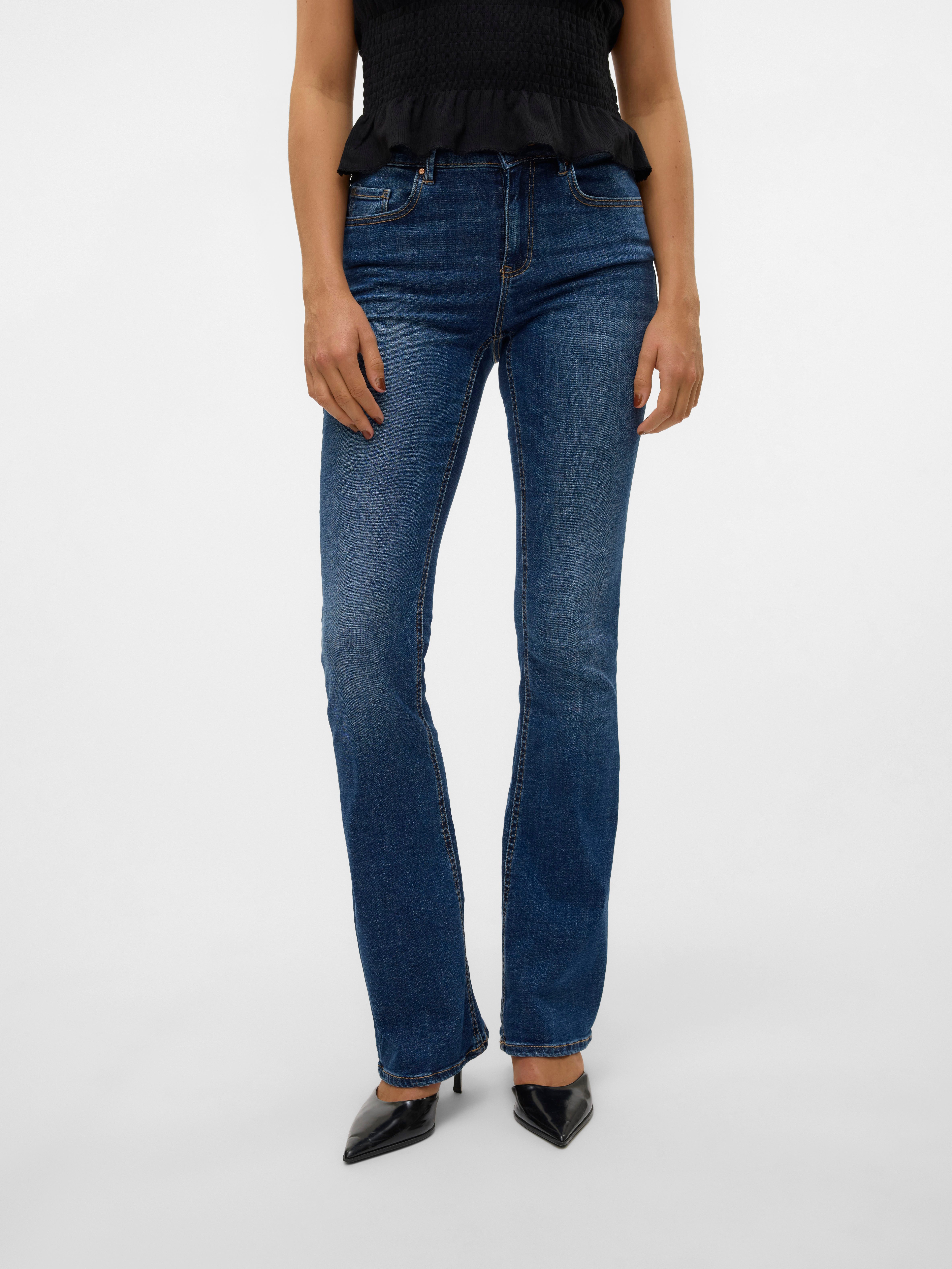 Vero Moda Bootcut-Jeans VMFLASH MR FLARED günstig online kaufen
