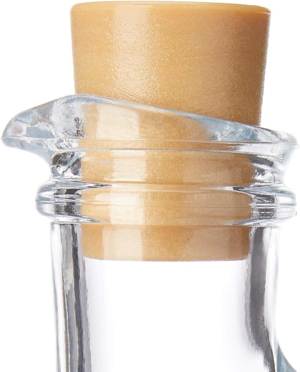 Pasabahce Essigspender 2 Stück Ausgießer für Olivenöl, Essig, Dressing, Dosierer, 260 ml, (2-tlg)