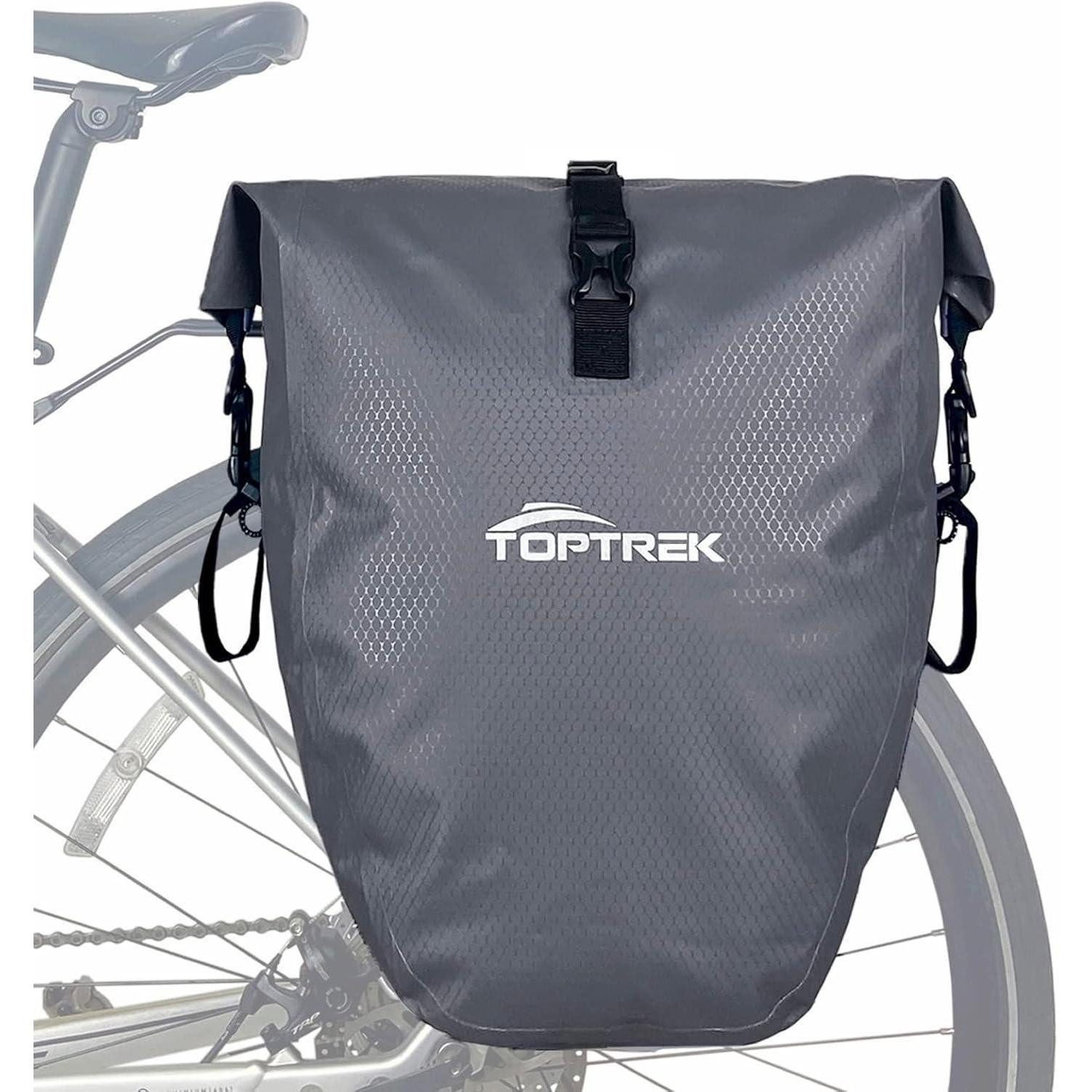 Gepäckträgertasche Fahrradtasche Gepäckträger Wasserdicht 23-28L Reflektoren Neue