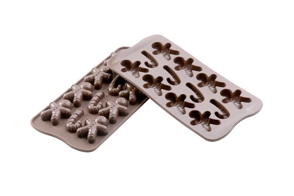 Silikomart Schokoladenform Silikon Pralinenform für Backofen Mikrowelle Gefrierschrank