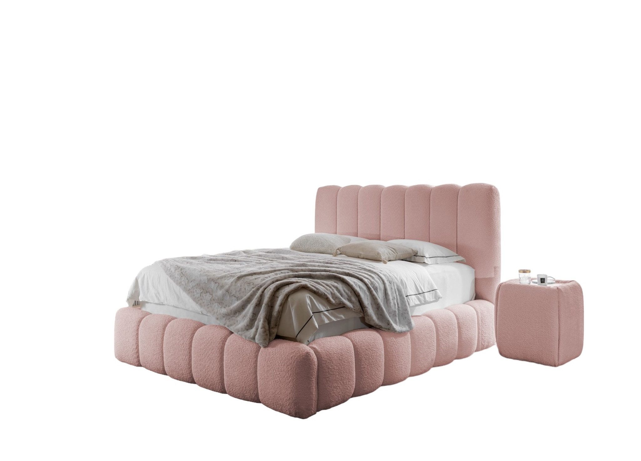 Fun Möbel Polsterbett Polsterbett Schlafzimmerbett CARSON günstig online kaufen