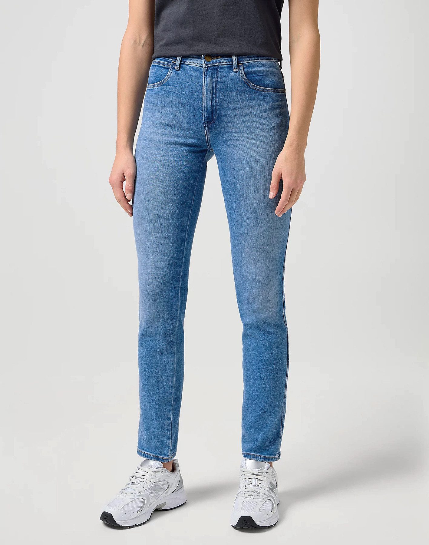 Wrangler Slim-fit-Jeans High Waist Supersoft & Superstretch - SLIM PEARL