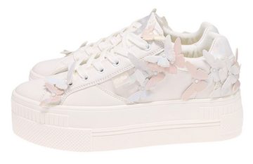 Buffalo PAIRED BUTTERFLY Weiß Sneaker Veganer Damen Sneaker