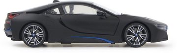 Jamara RC-Auto BMW i8 40MHz 1:14 schwarz, mit LED Beleuchtung