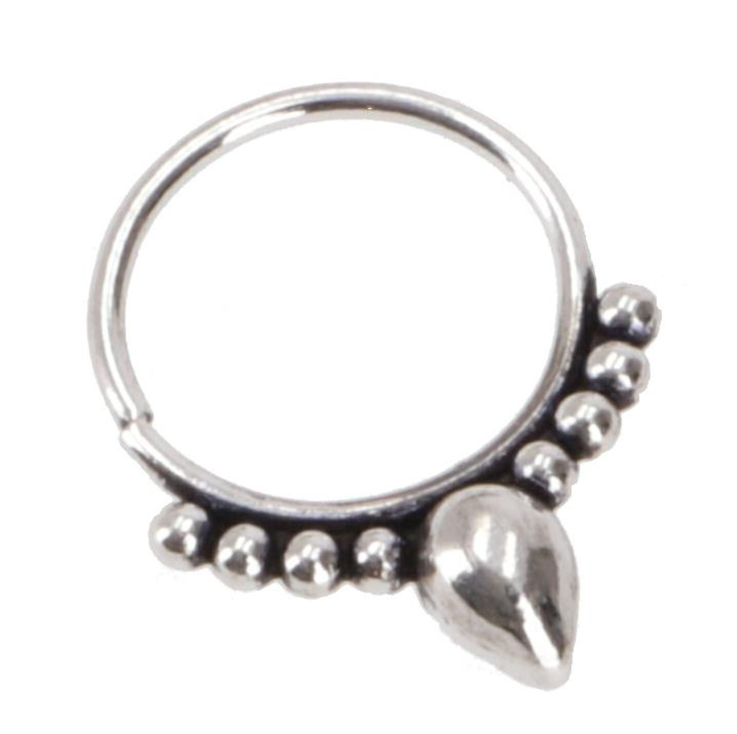 Guru-Shop Nasenpiercing Creole, Septum Ring, Nasenring, leicht..