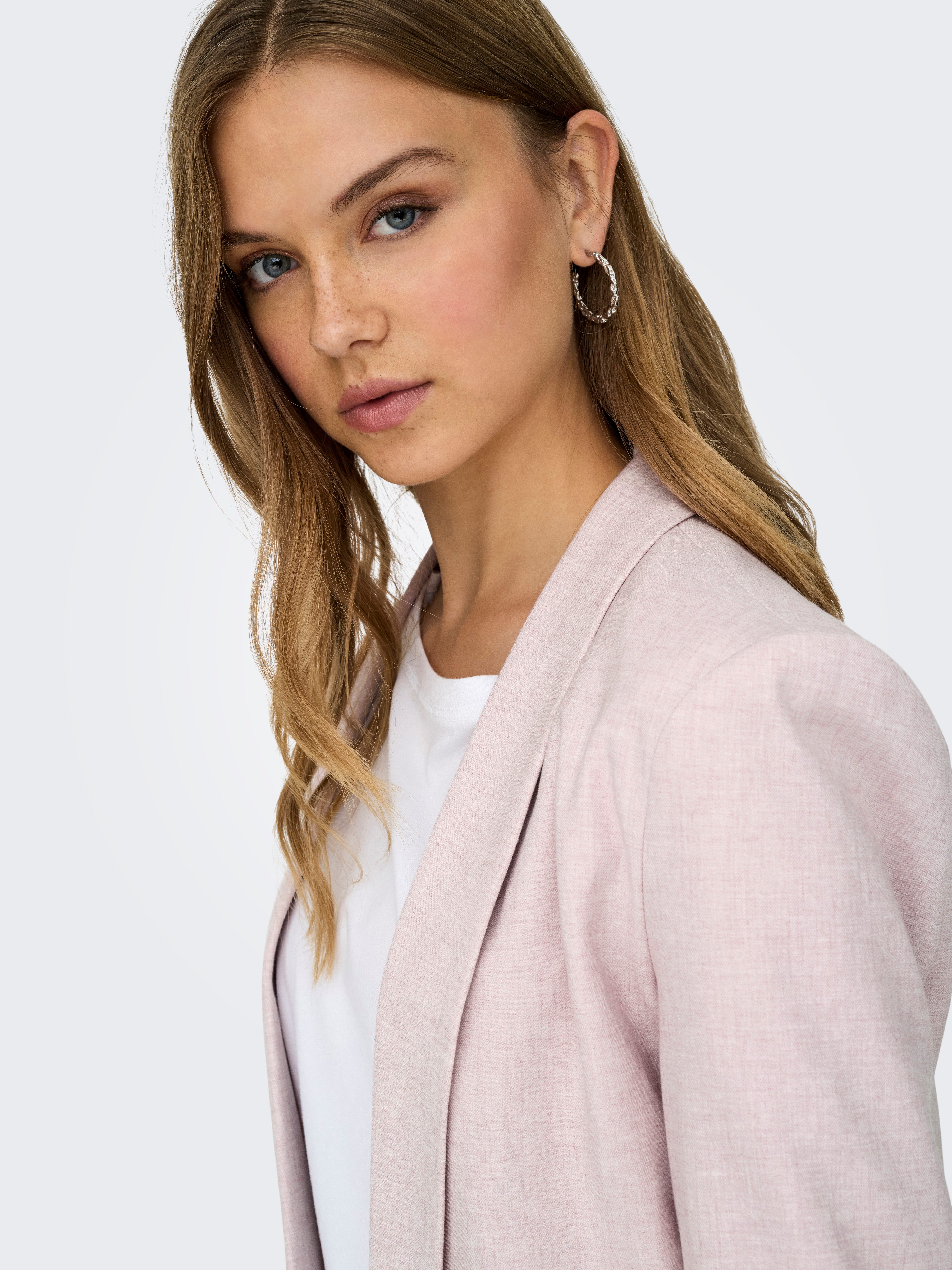 ONLY Kurzblazer ONLELLY 3/4 LIFE BLAZER TLR NOOS Materialmix, regular fit