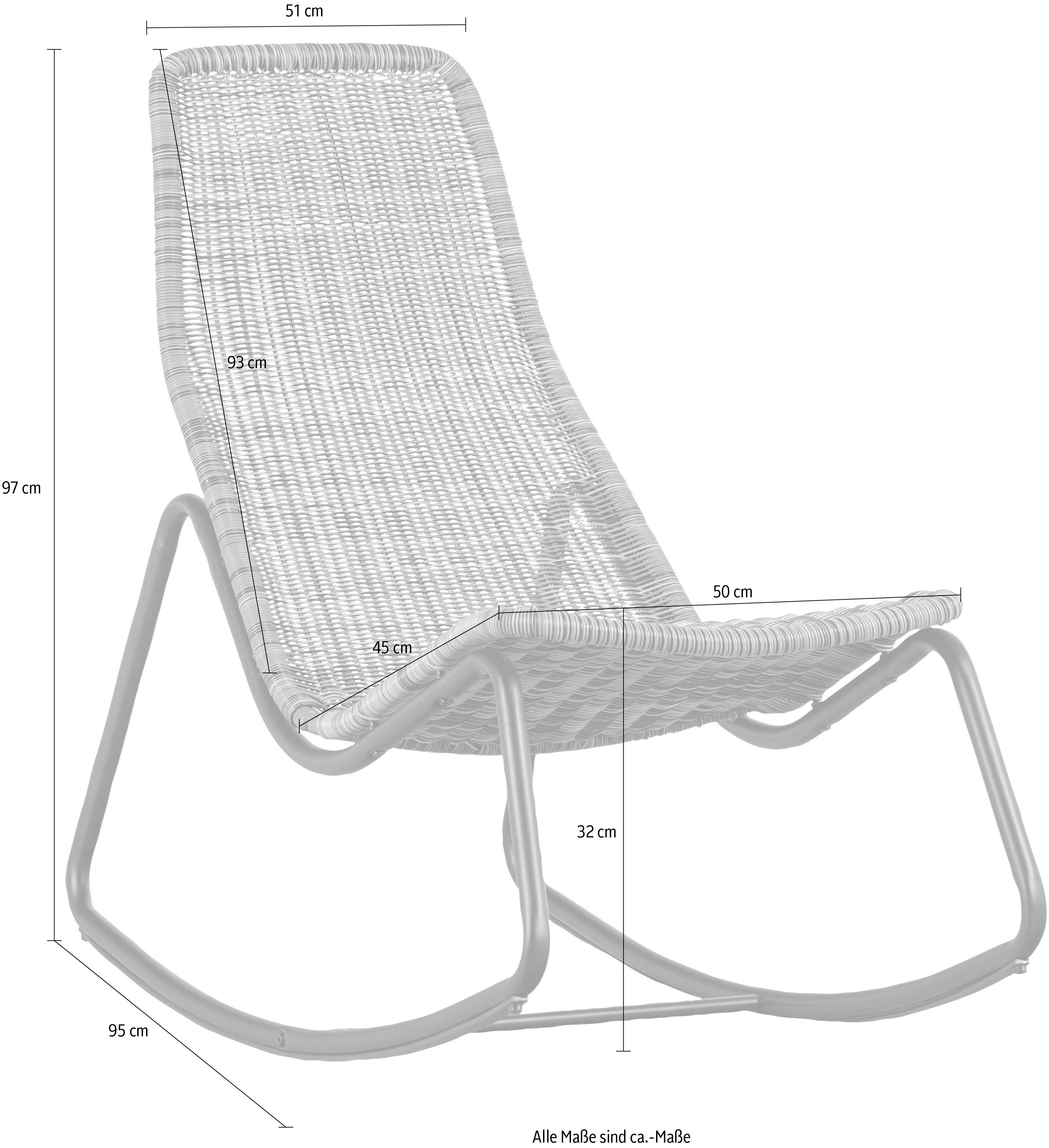 WOOOD Gartenstuhl TOMS (1 St) | gelb gelb