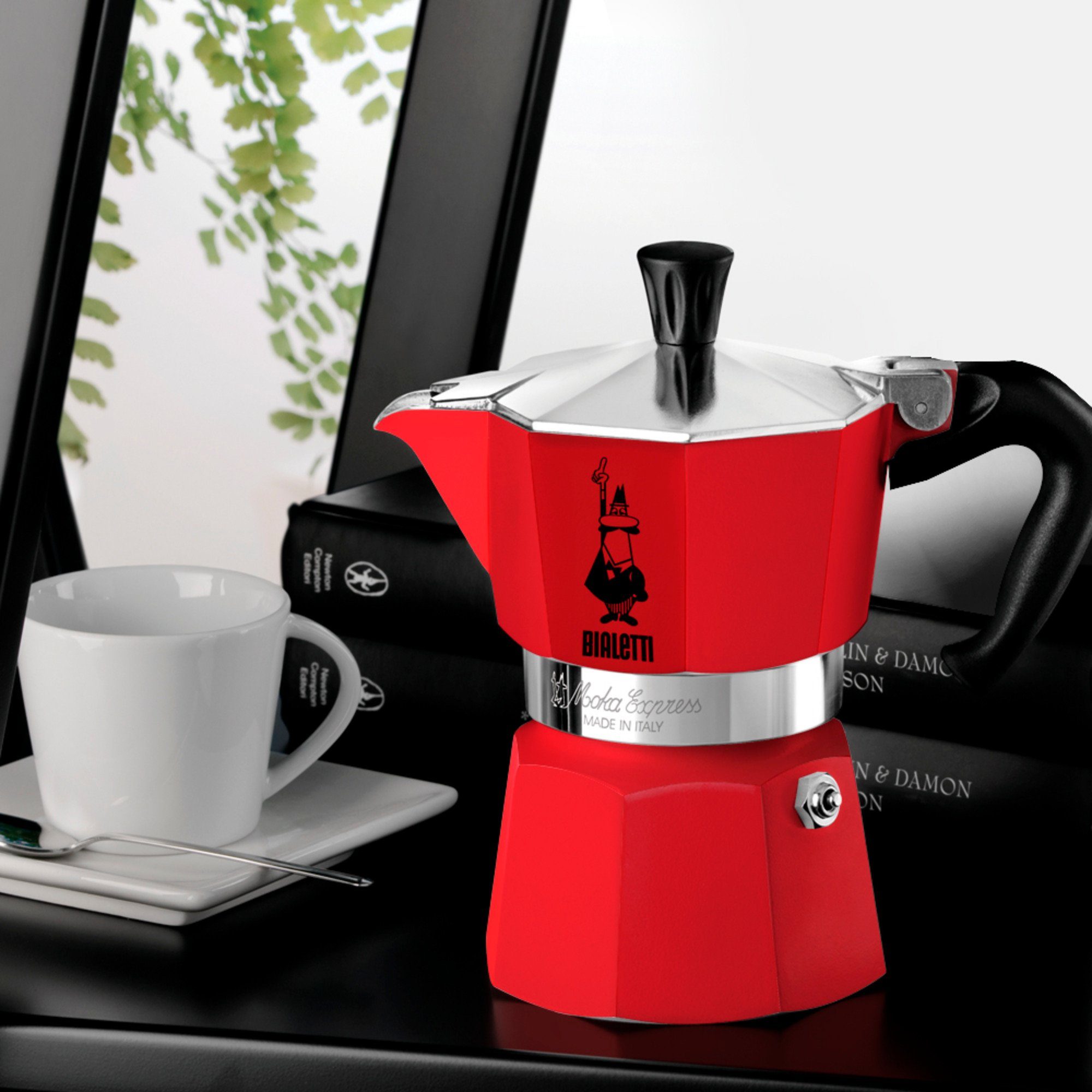 BIALETTI Espressomaschine, Express, (6 Bialetti Moka Kaffeebereiter