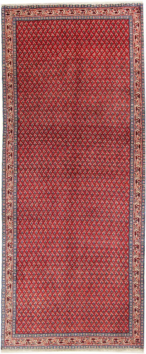 Orientteppich Hamadan 126x312 Handgeknüpfter Orientteppich / Perserteppich Läufer, Nain Trading, rechteckig, Höhe: 8 mm