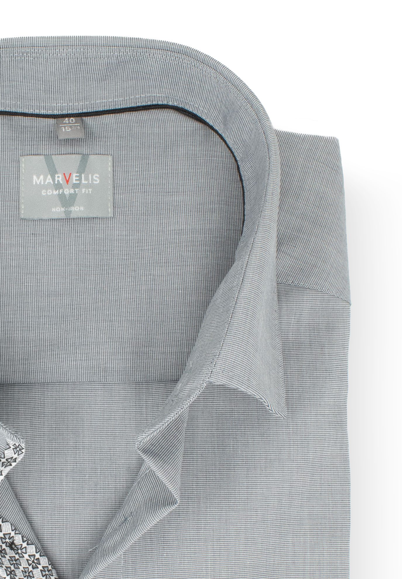MARVELIS Kurzarmhemd Comfort Fit bequeme Schnittführung günstig online kaufen