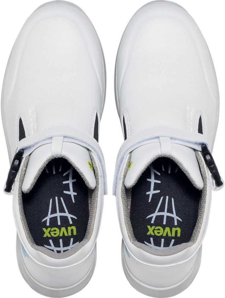 Uvex 1 Sport White S1 SRC Sicherheitsschuh