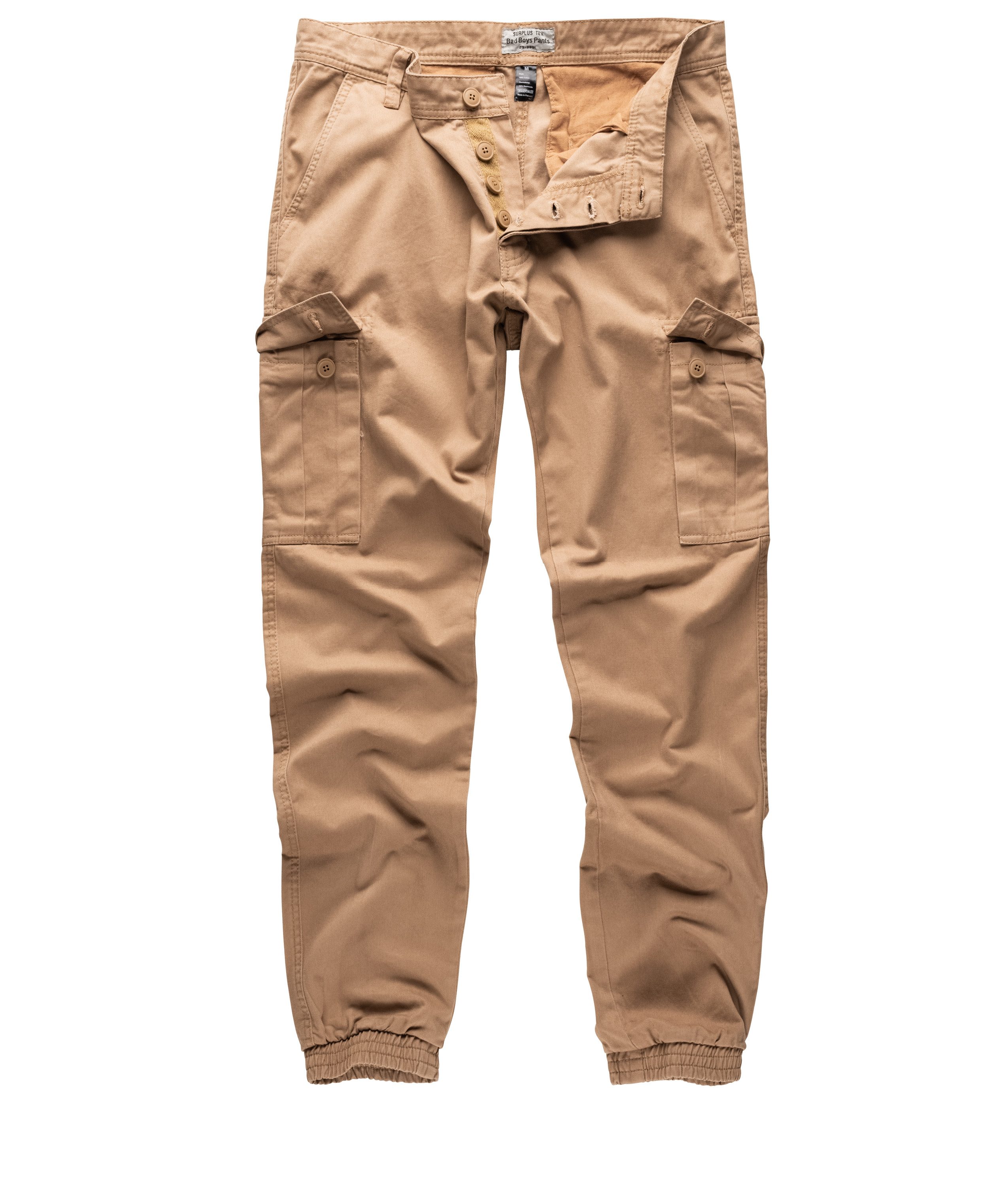 Surplus Raw Vintage Cargohose BAD BOYS PANTS Cargohose Hose Trousers beige