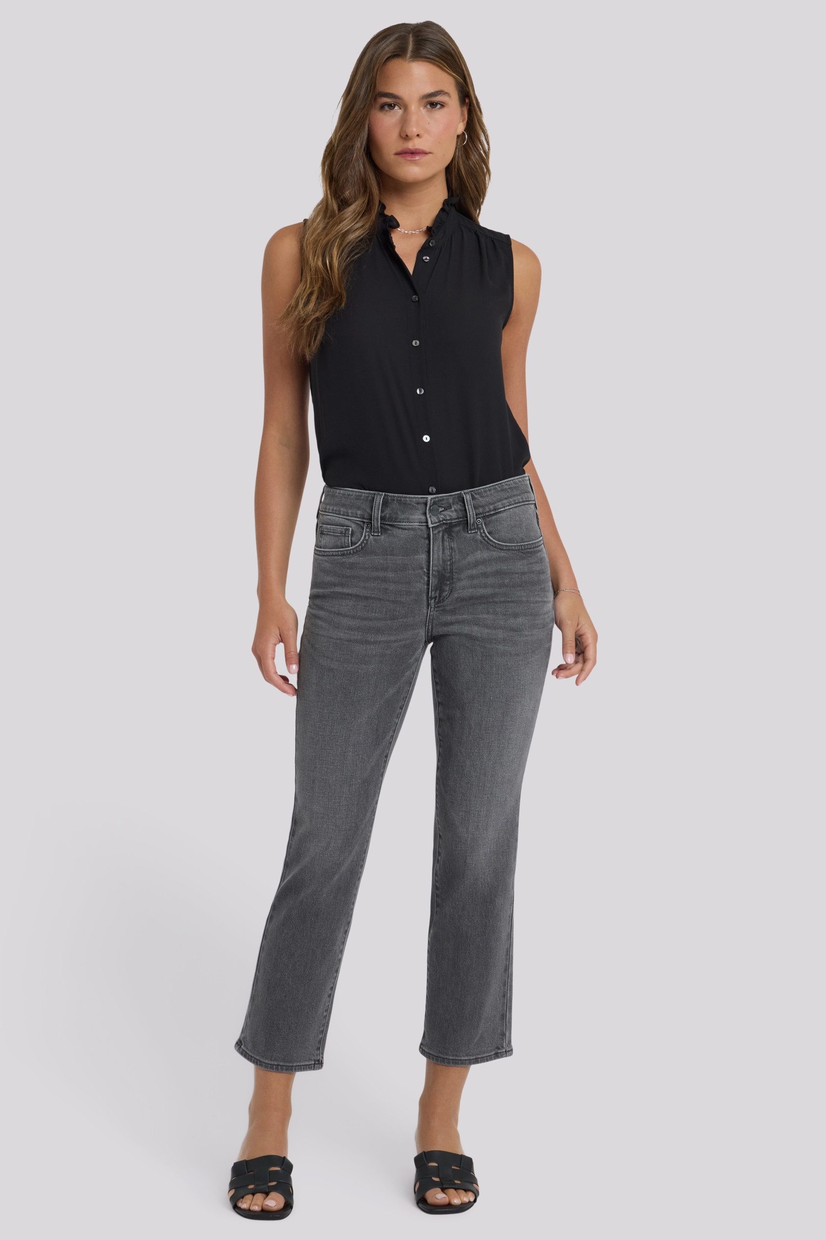 NYDJ Straight-Jeans Marilyn Straight Ankle Jeans