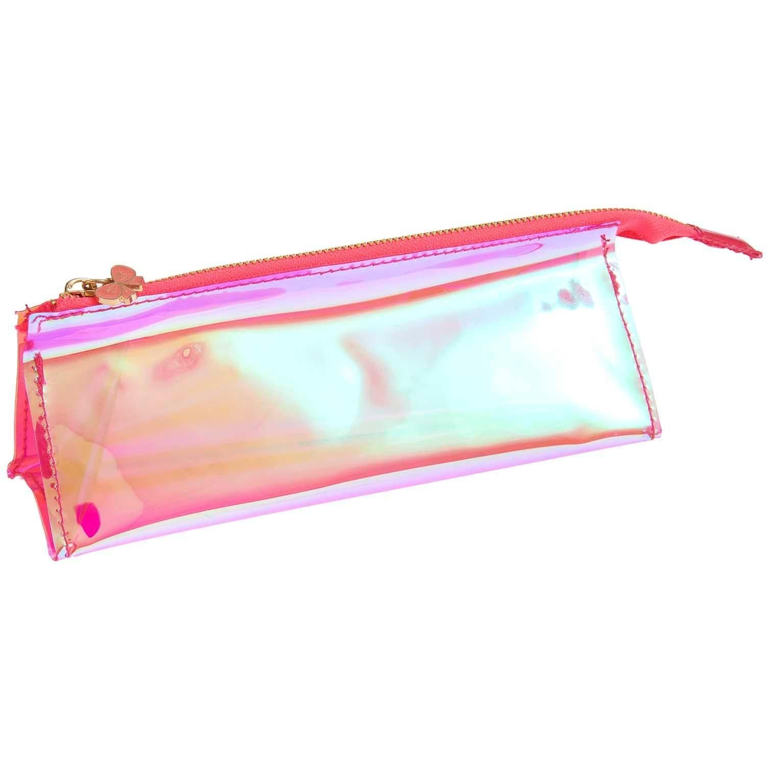 Rico Design Geschenkkarte Etui Irisierend, Neonpink, 6,5 x 6,5 x 19 cm