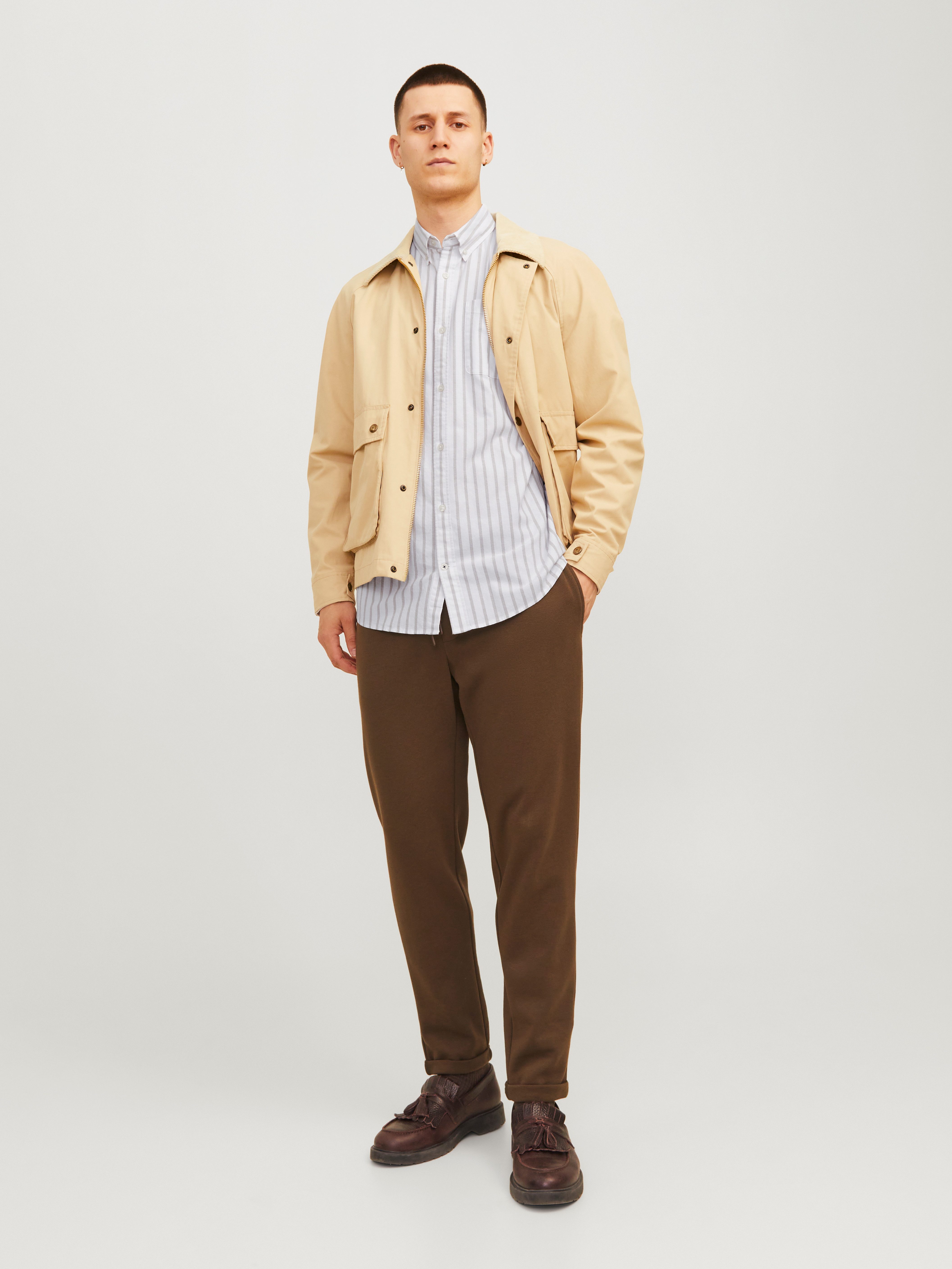 Jack & Jones Langarmhemd JJEOXFORD SHIRT LS NOOS