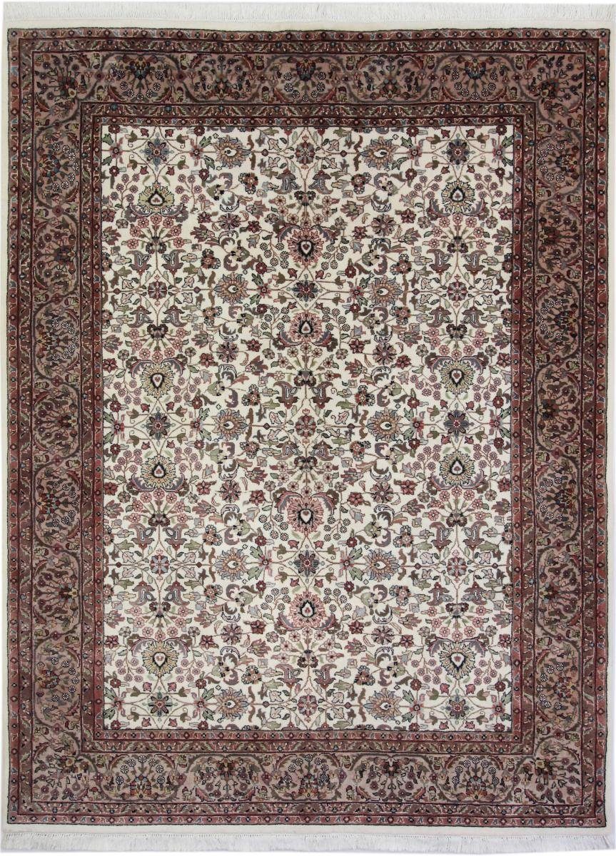 Orientteppich Indo Keshan 176x236 Handgeknüpfter Orientteppich, Nain Trading, rechteckig, Höhe: 12 mm
