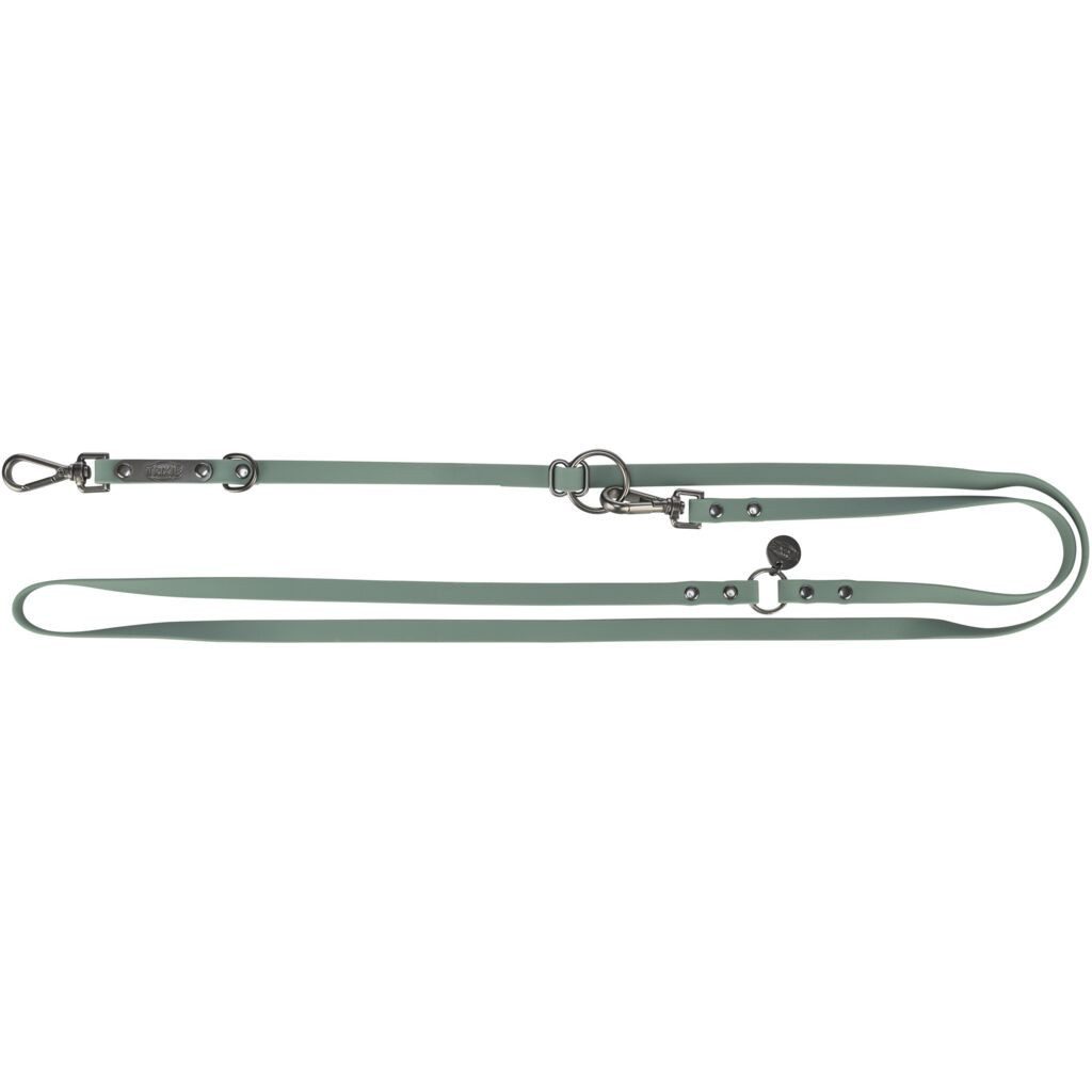 TRIXIE Hundeleine CityStyle Verlängerungsleine - salbei - 2,00 m/13 mm, Gurtband, PVC