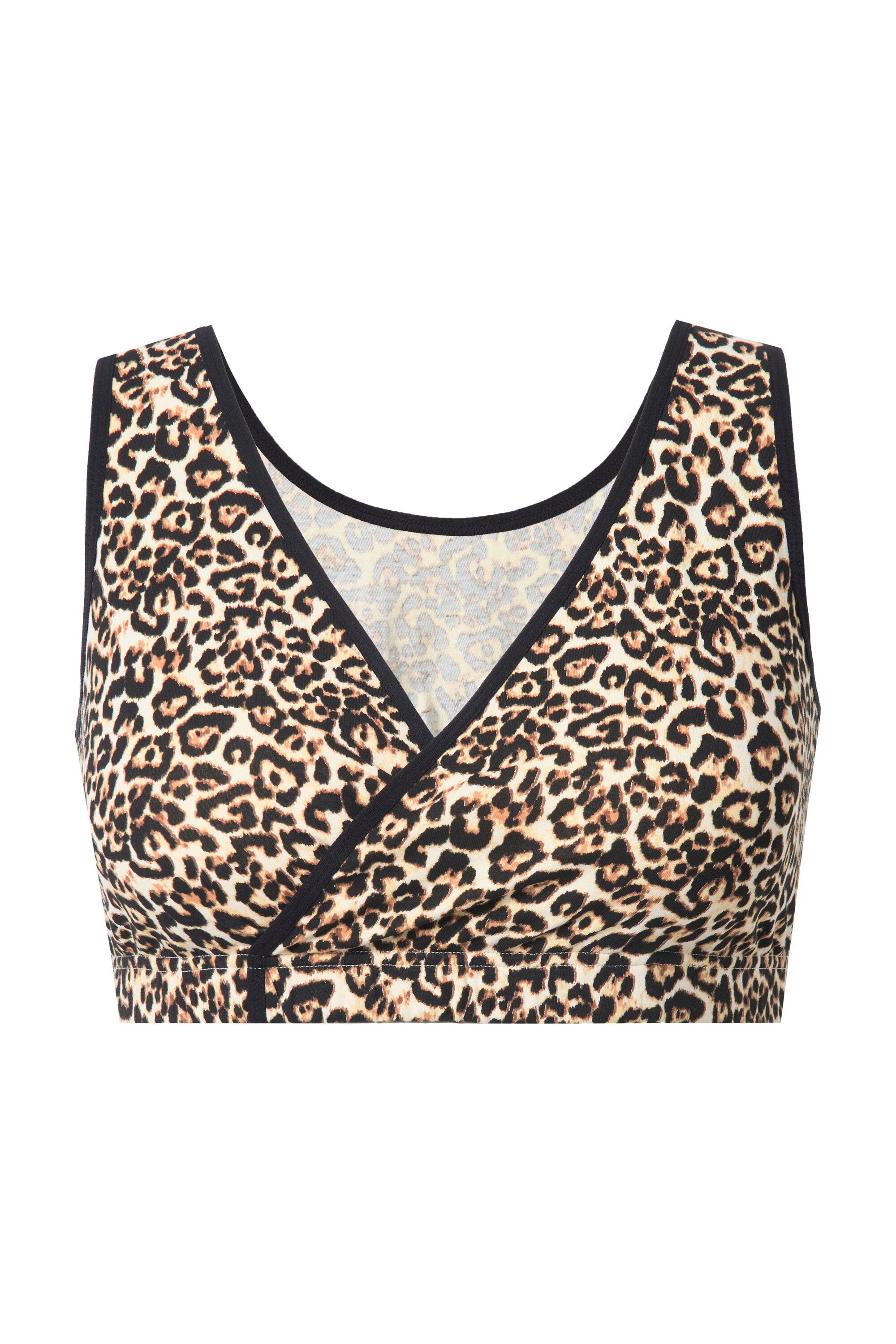 Ulla Popken Bügel-BH Mama-Still-Bustier Muster