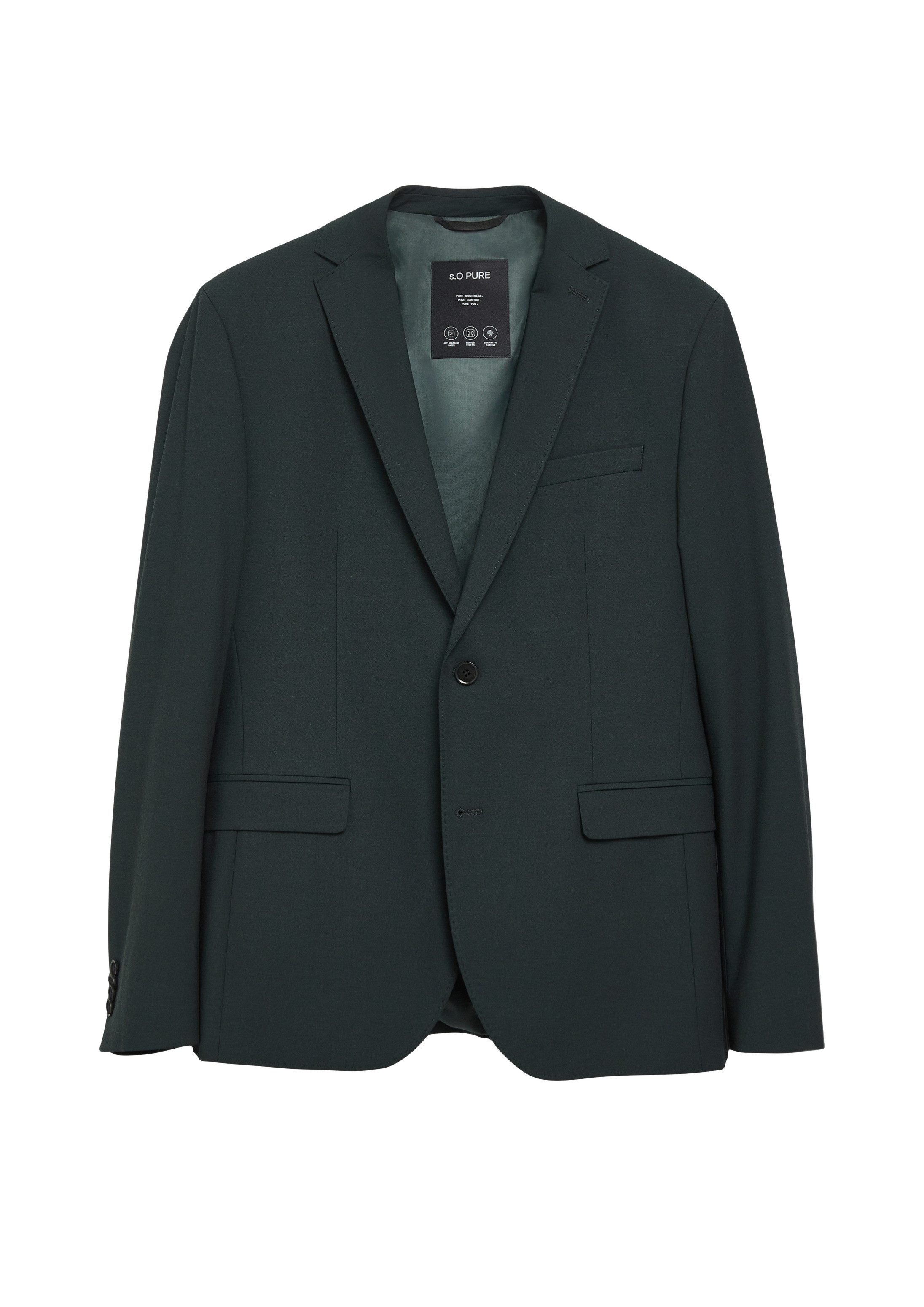 s.Oliver Sakko Indoor-Sakko S.OPURE s.O PURE: Sakko im Slim Fit