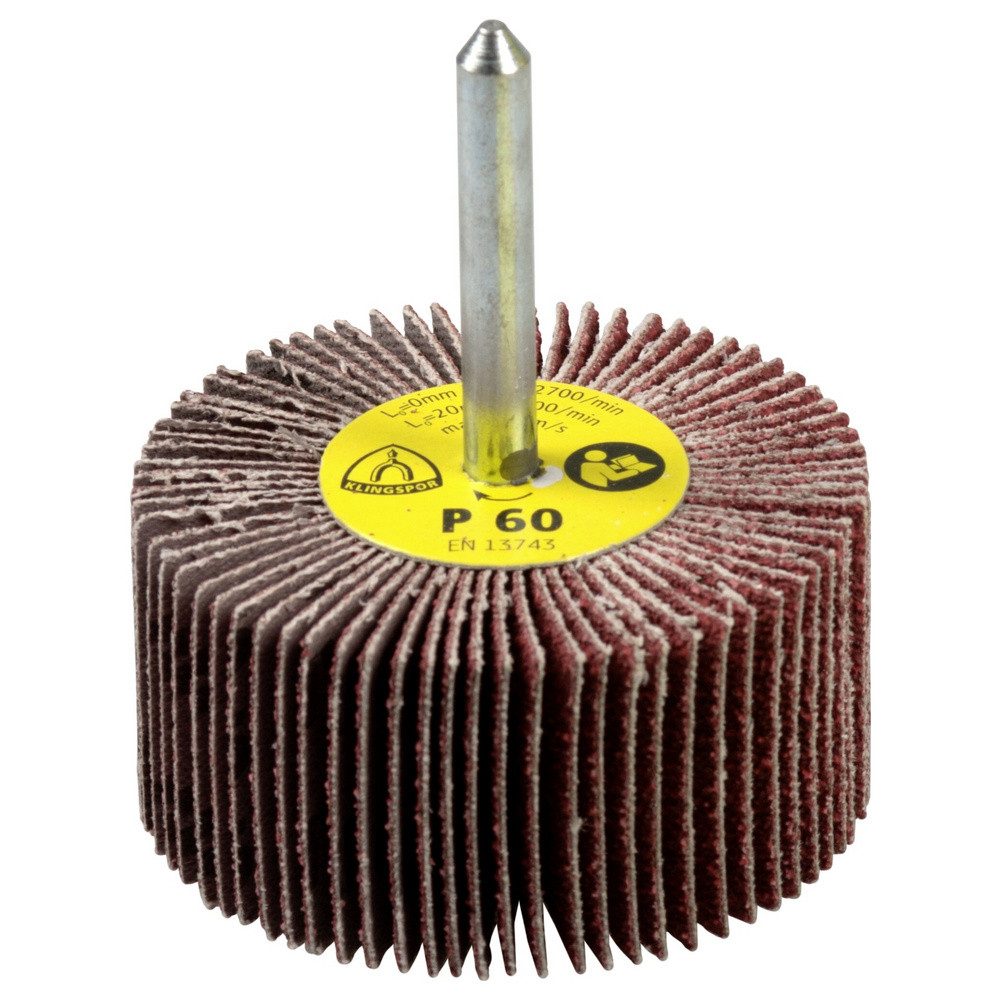 Klingspor Schleifaufsatz Klingspor 12942 KM 613 Schleifmopstifte, 40 x 20 x 6 mm Korn 40 Durchm