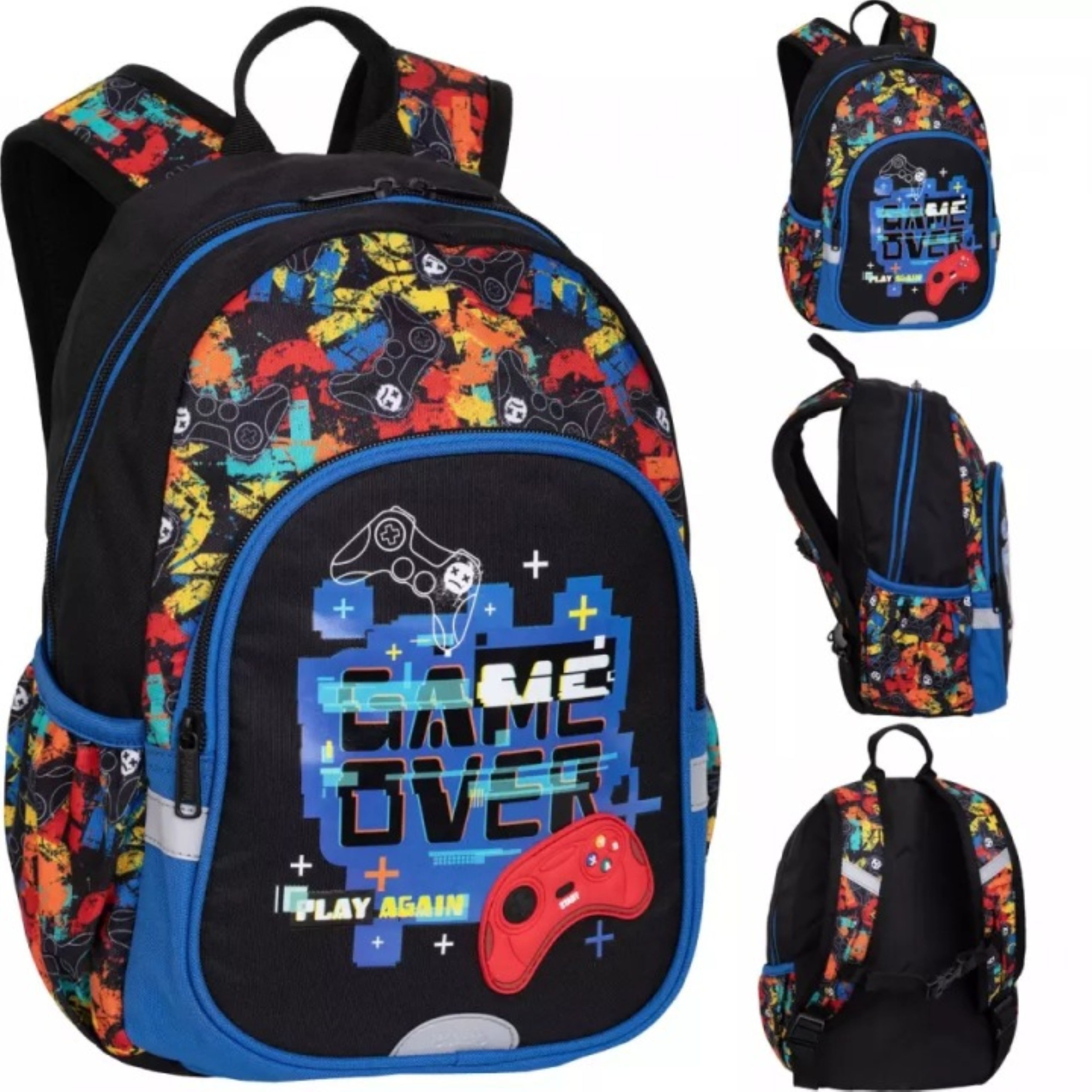 CoolPack Schulrucksack Colorino School Toby Rucksack Game für Jungen 13" Kindergarten (1-tlg)