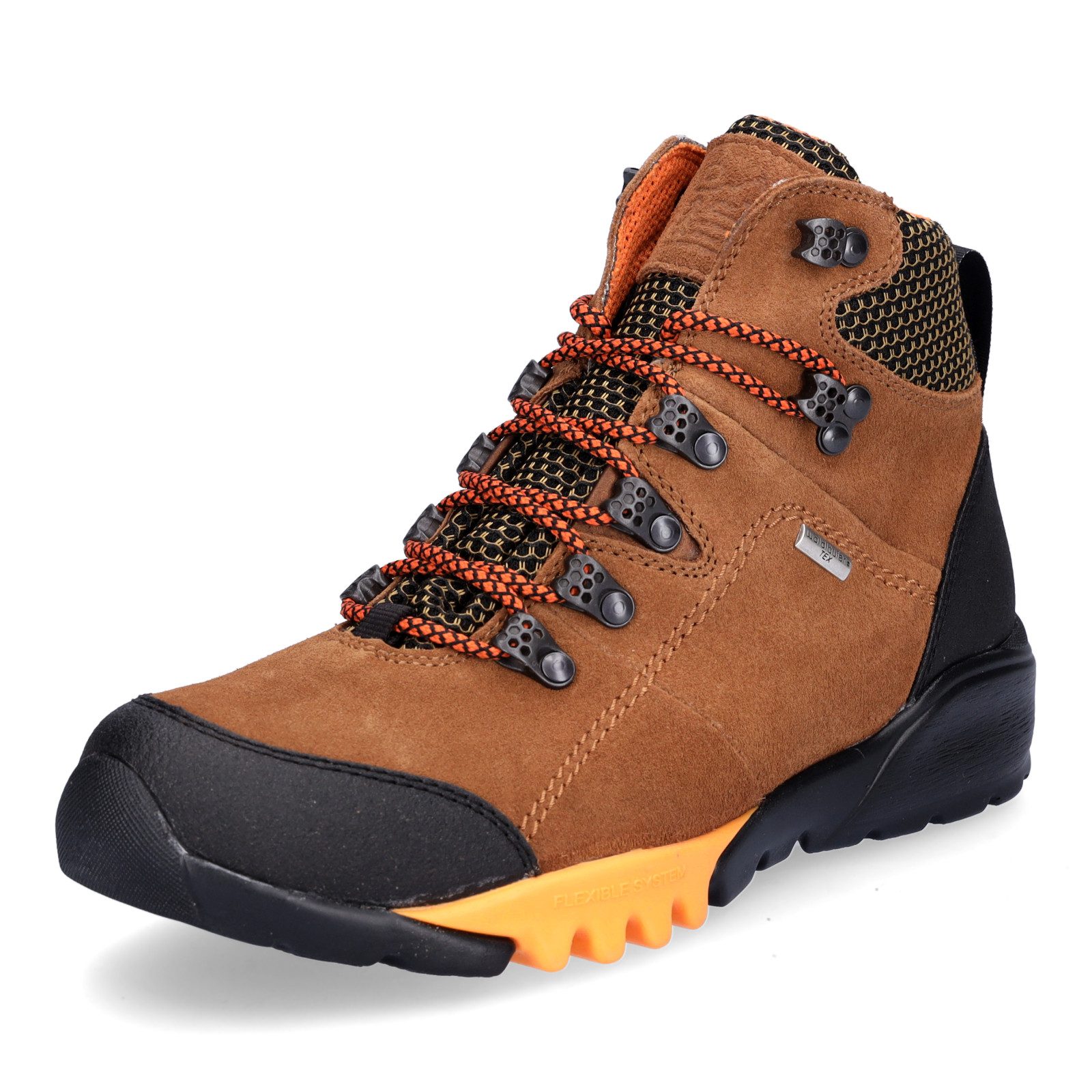 Waldläufer Damen Schnürboot Amiata cognac Schnürboots