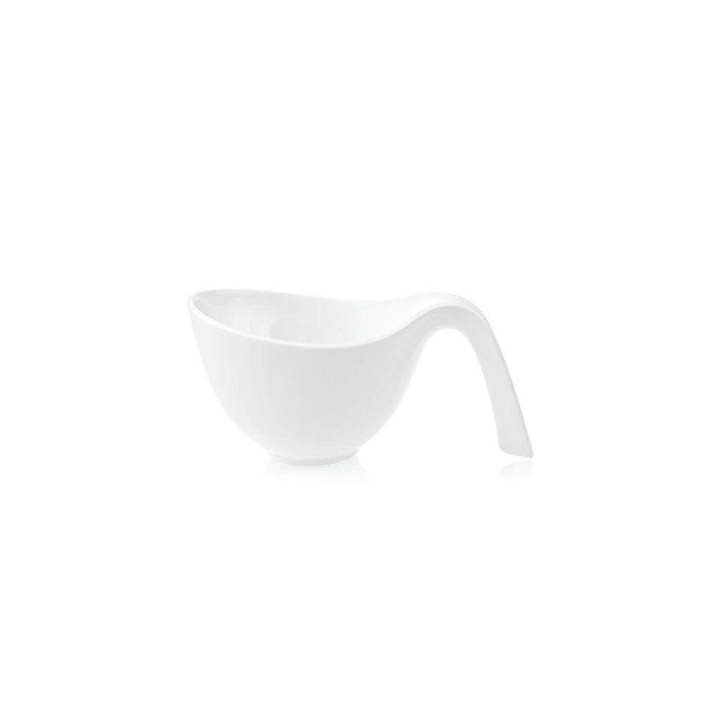 Villeroy & Boch Müslischale Flow Cup mit Griff, Porzellan, (1-tlg)