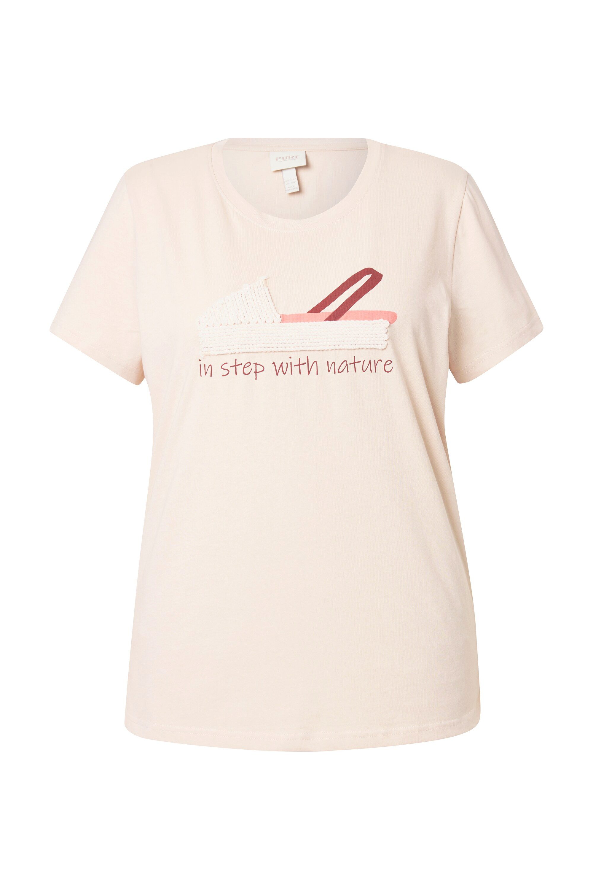Ulla Popken T-Shirt T-Shirt Schuh Rundhals günstig online kaufen