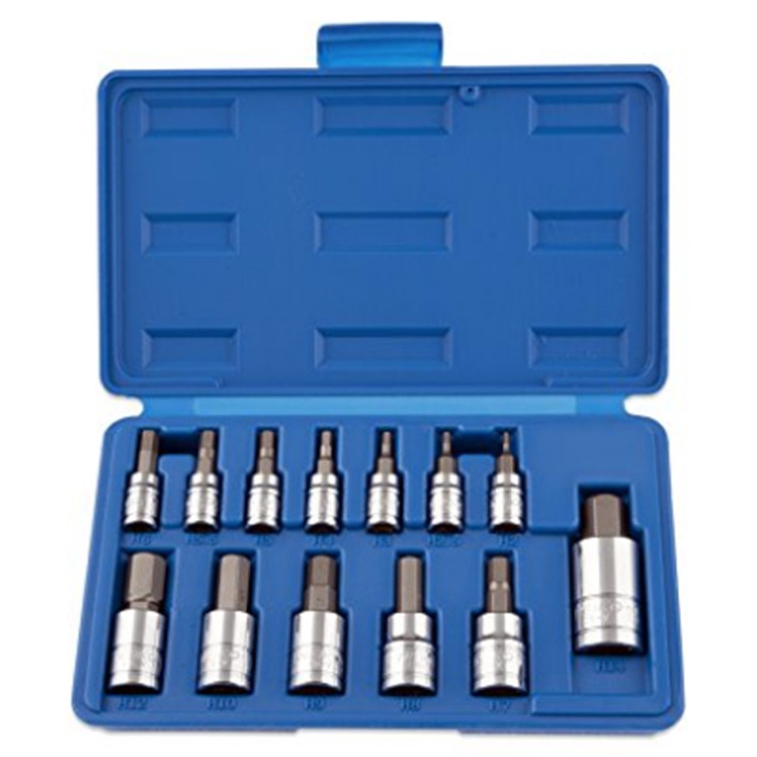 TACKLIFE Bit- und Steckschlüsselset 14-tlg Stern Bit Steckschlüssel Set