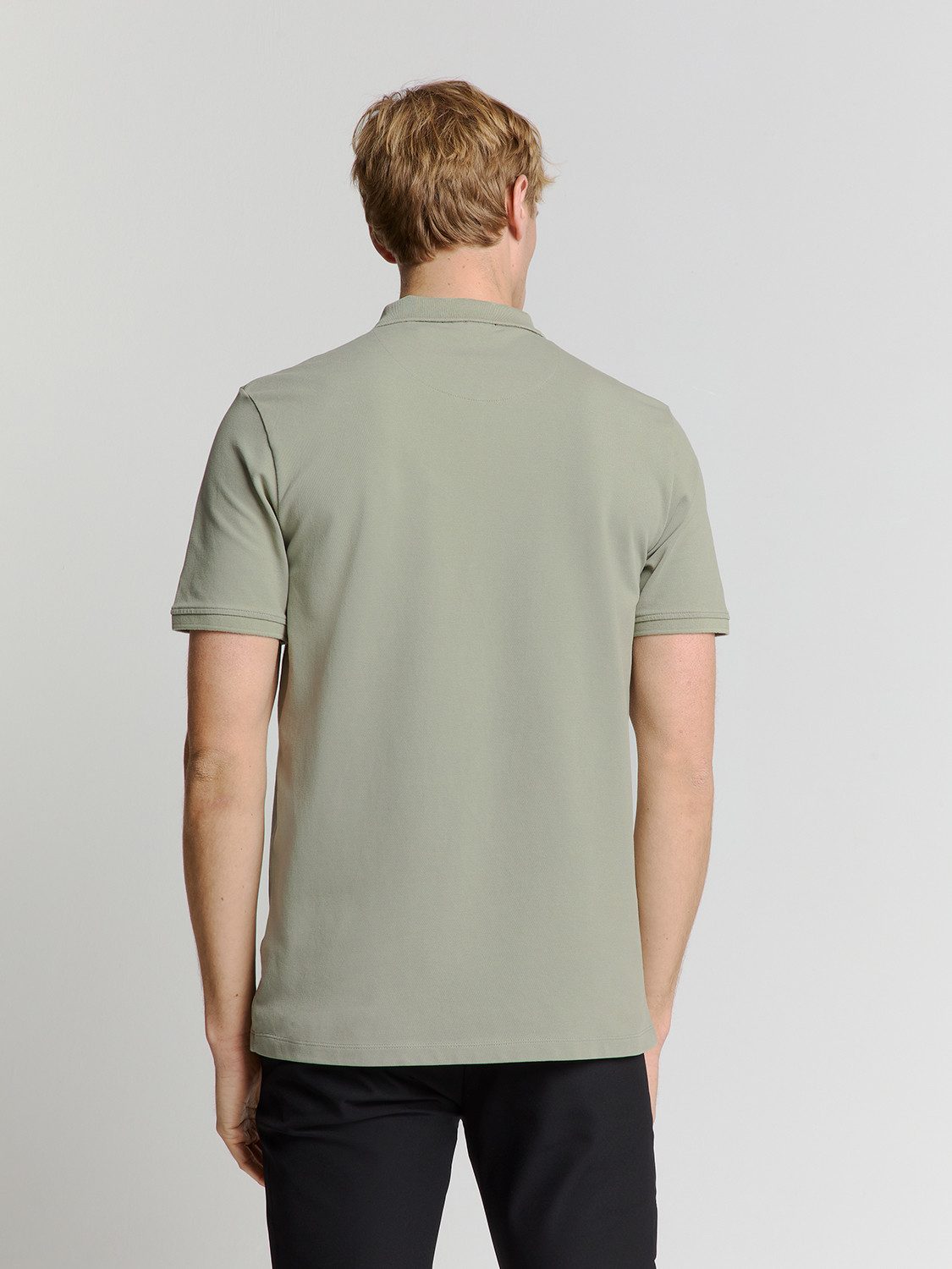 NO EXCESS T-Shirt No Excess Piqué Poloshirt