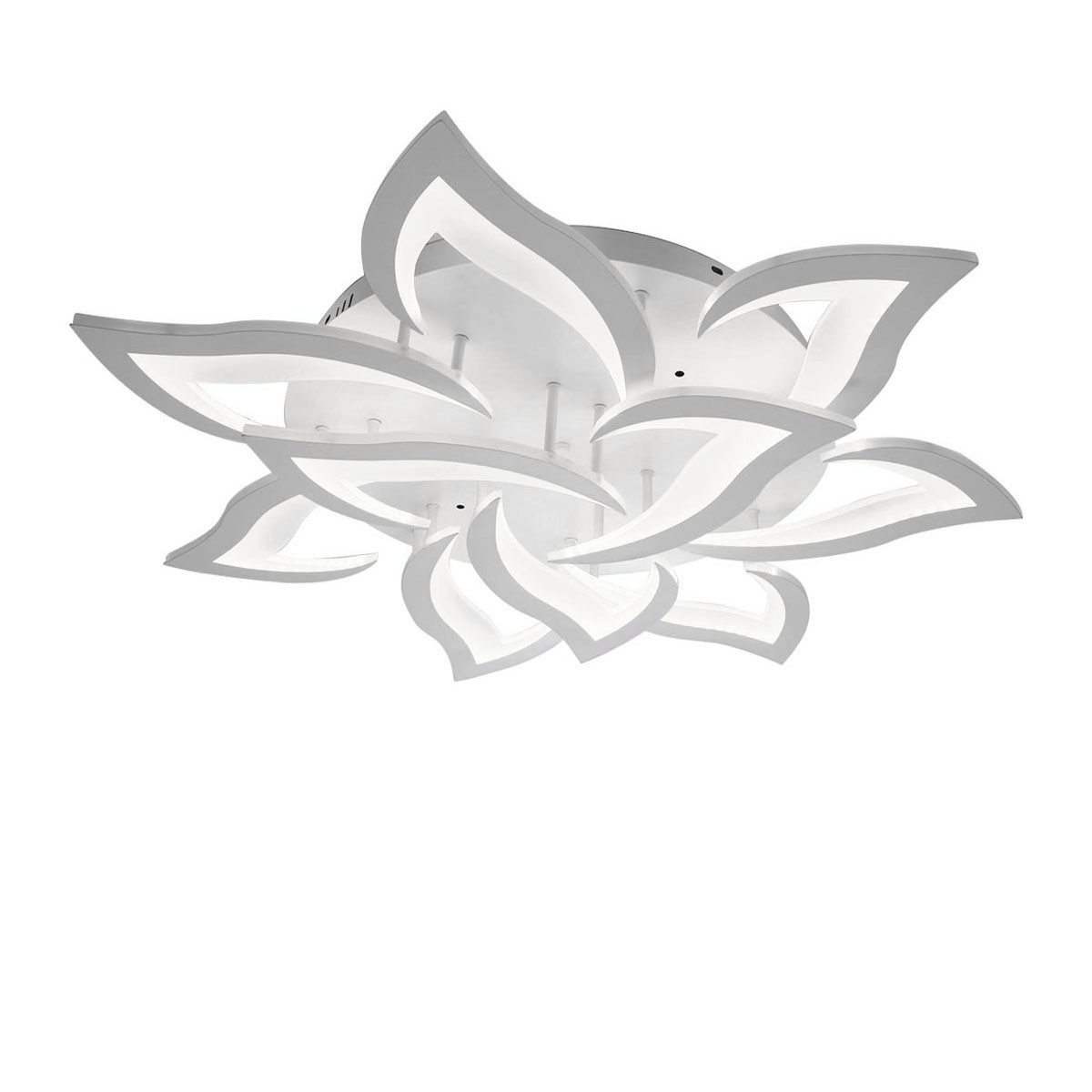 oyajia Deckenleuchte 80/120W LED Deckenlampe Blume günstig online kaufen