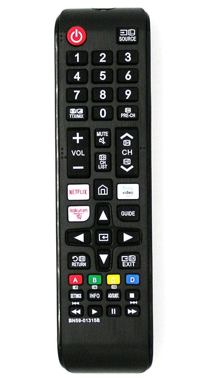 Alltro Ersatz Fernbedienung für Samsung TV GU55TU8079UXZG / GU55TU8509U Fernbedienung