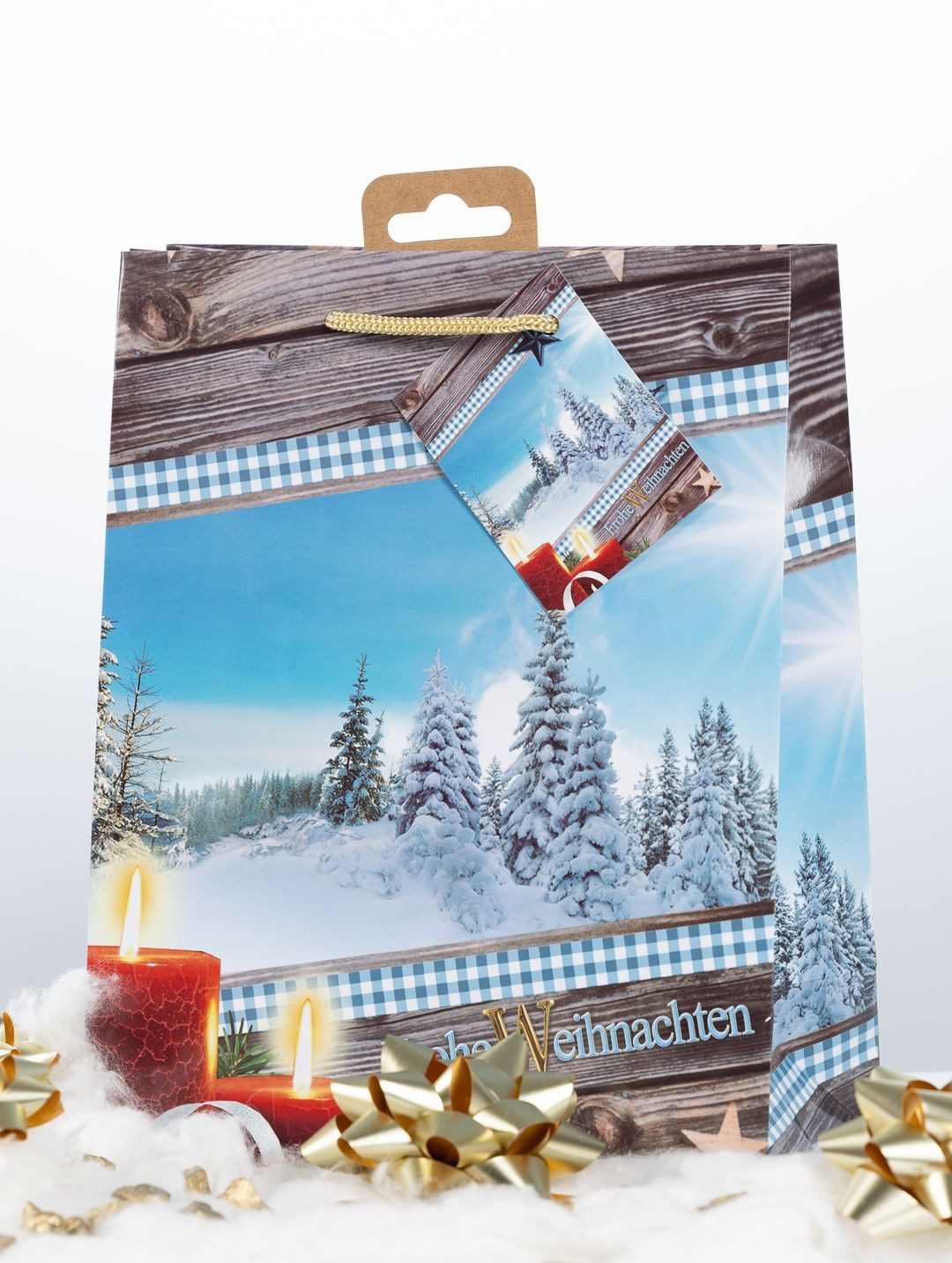 laro Geschenkbox Laro Geschenktaschen Geschenktüten Weihnachten 10/20/40/100stk Medium (10 St) – Bild 3 von 5