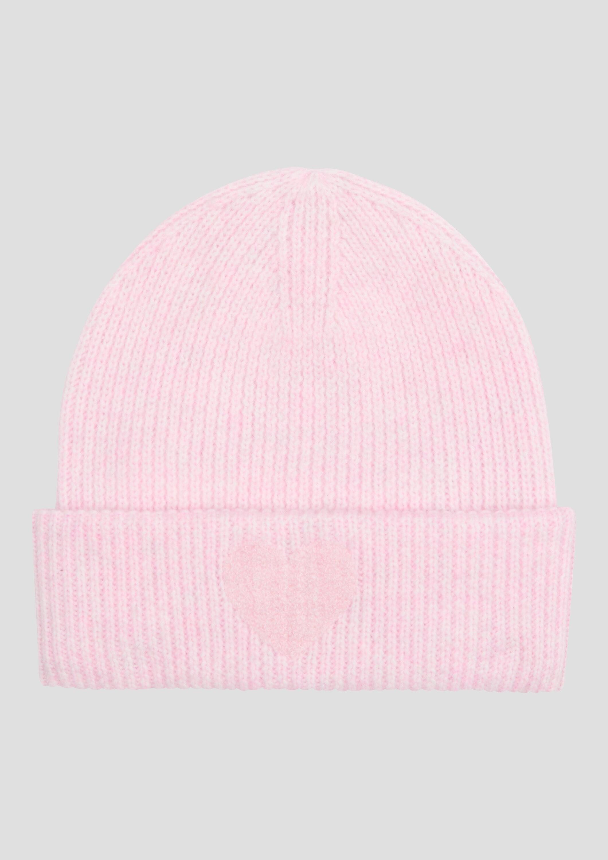 s.Oliver Strickmütze Mütze Strickbeanie aus Wollmix