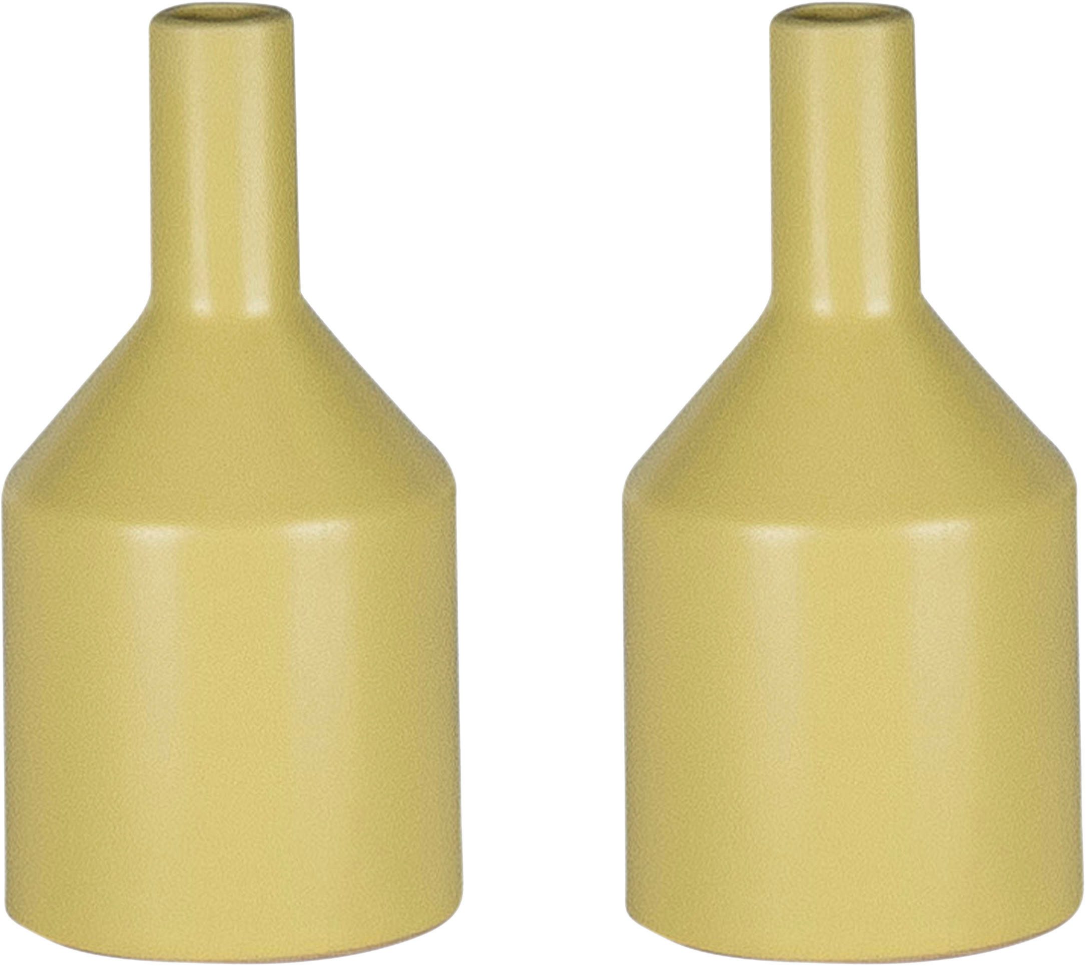 Creativ home Dekovase Vase (2 St), im formschönen Design
