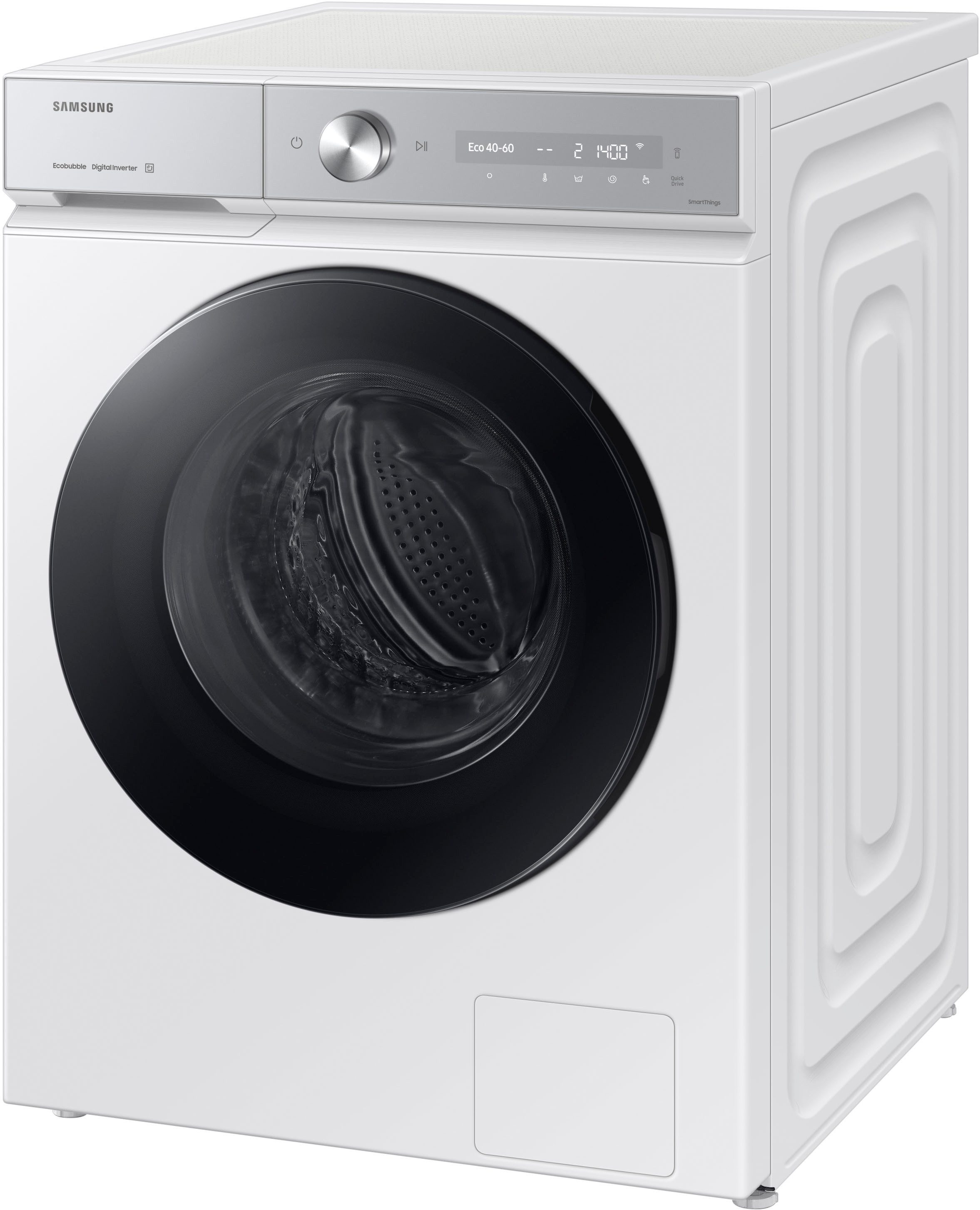 Samsung Waschmaschine WW8400D WW11DB8B95GH, 11 kg, 1400 U/min, Quick Drive™ Option – Volle Waschleistung. Halbe Zeit