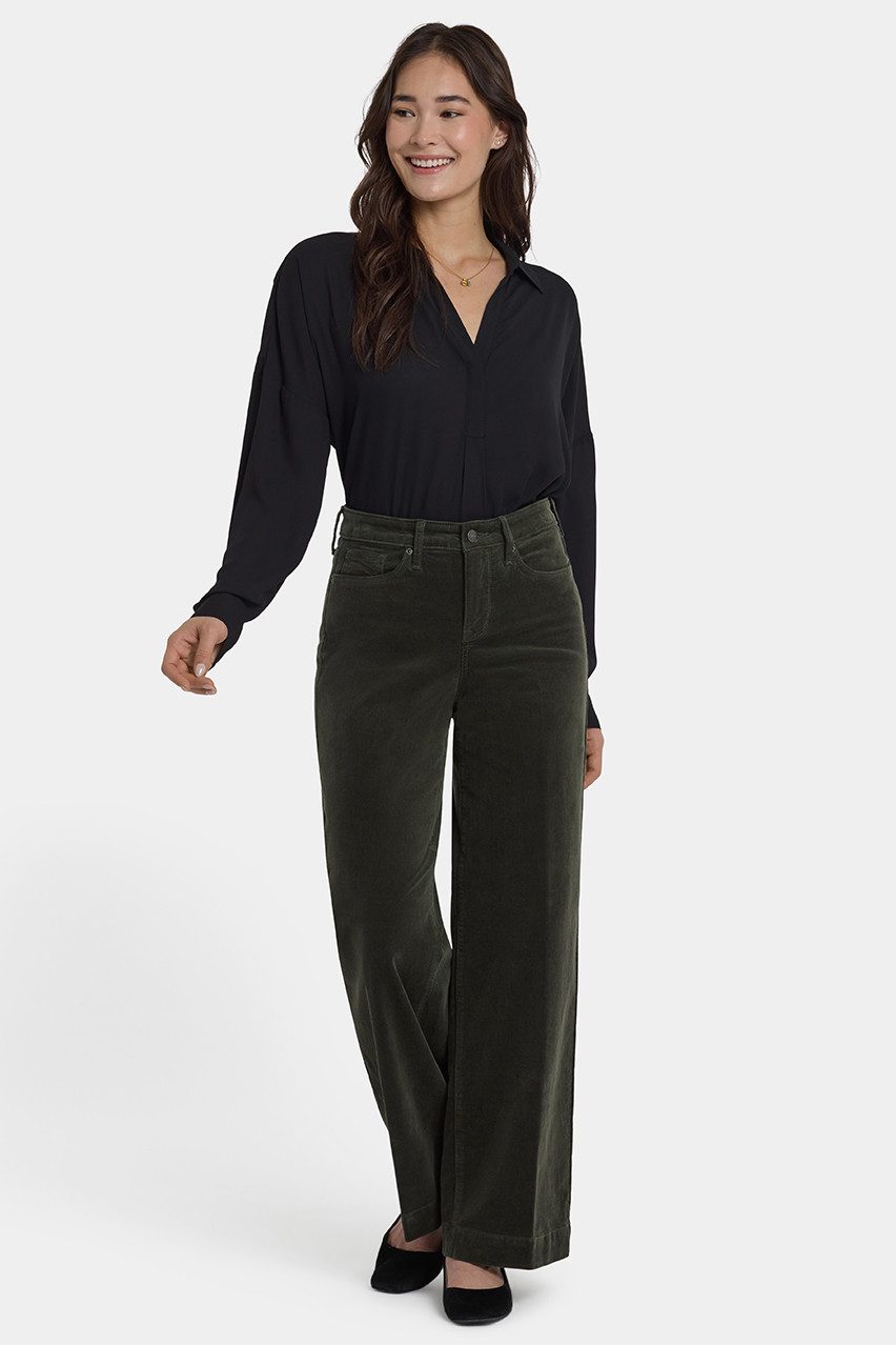 NYDJ Weite Jeans Teresa Wide Leg Corduroy Hose