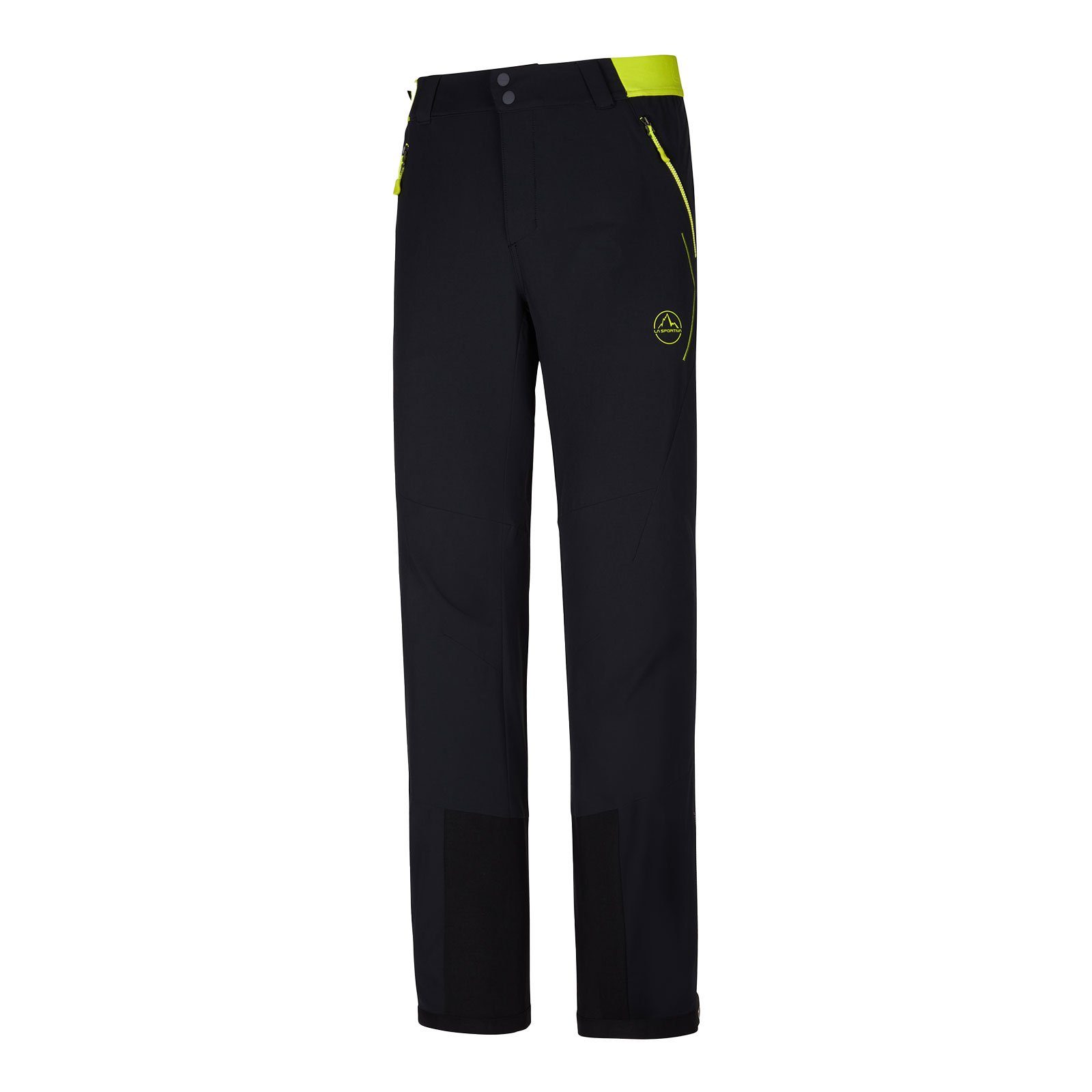 La Sportiva Trekkinghose Orizion Pant M mit verstellbaren Beinabschlüssen 999729 black / lime punch