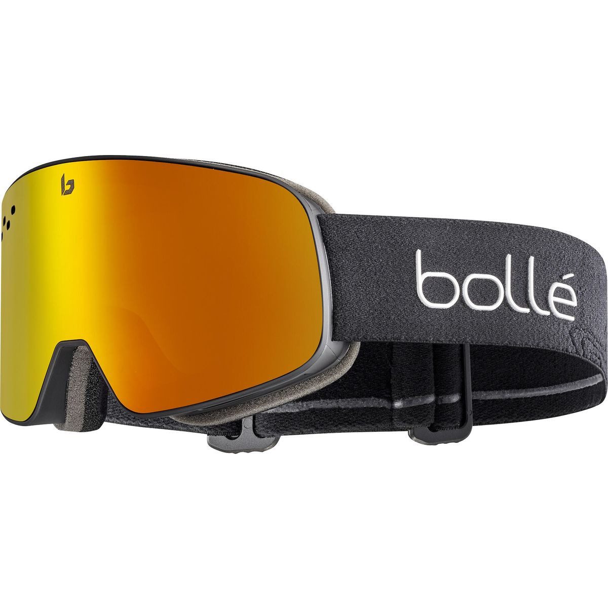 Bolle Skibrille Nevada, Rahmenlose Skibrille mit UV-Schutz, Anti-Beschlag-Beschichtung und