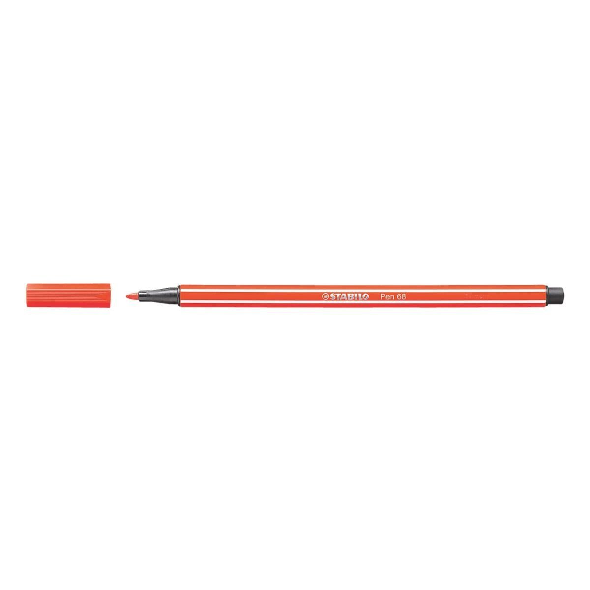 68, Pen wasservermalbar STABILO (1-tlg), Filzstift rot