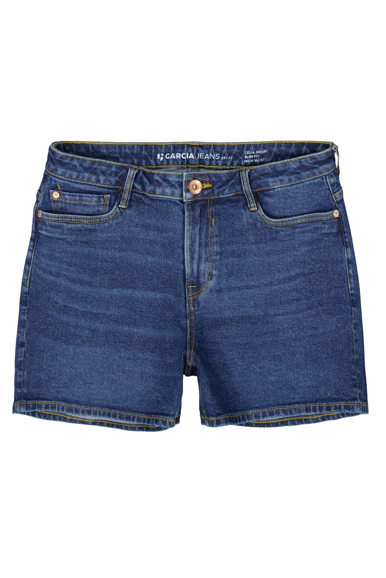 Garcia Bermudas Celia-slim fit Sommerhose In leichtem Used-Look – Bild 5 von 5