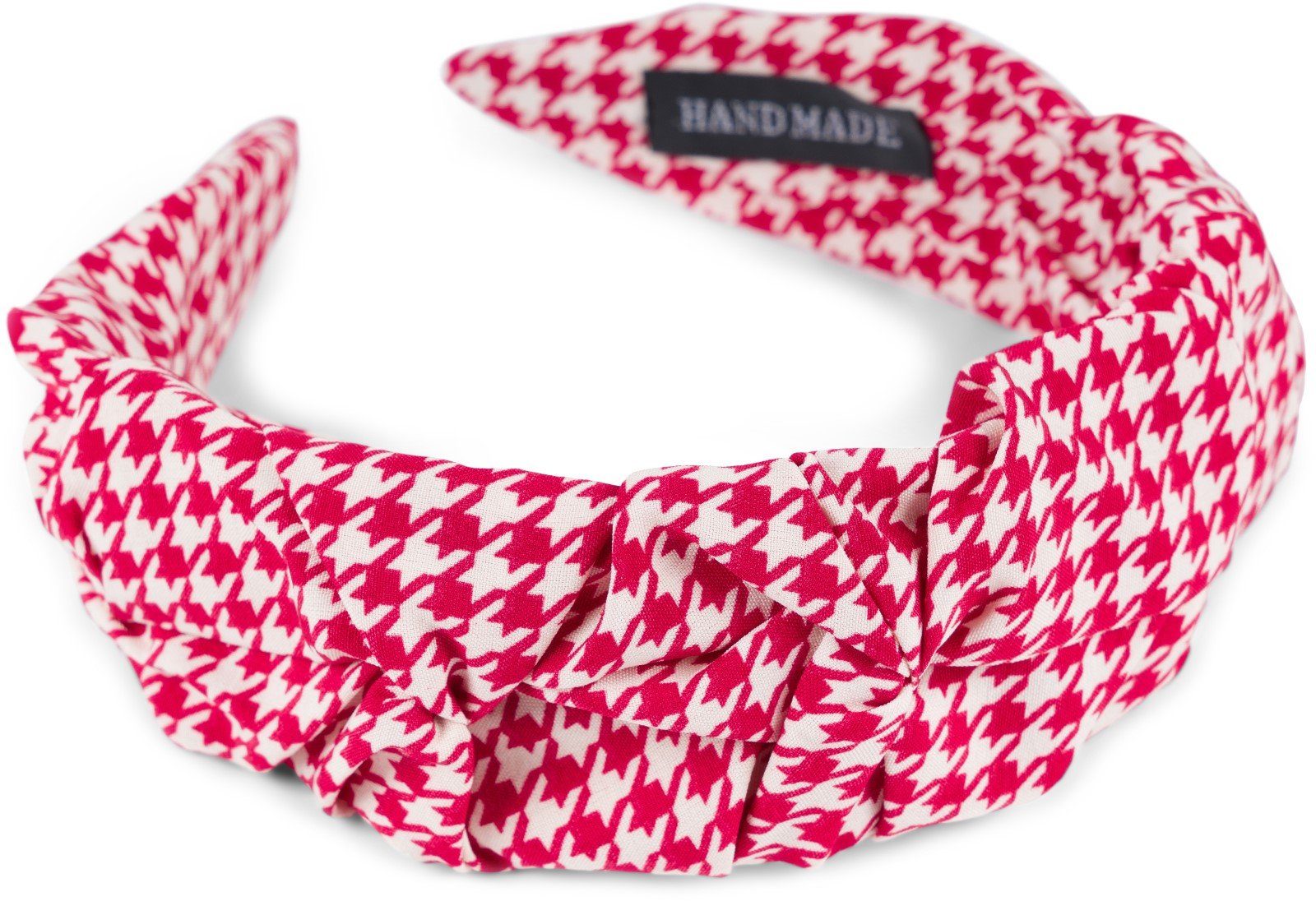 styleBREAKER Haarband, 1-tlg., Haarreif mit Hahnentritt Muster