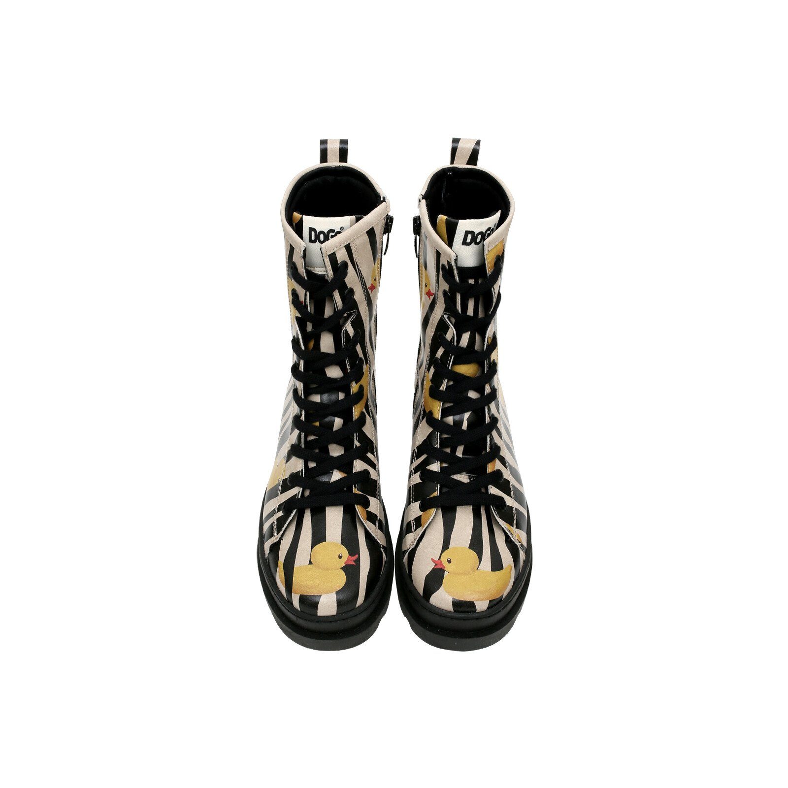 DOGO Gisele Schnürstiefel Boots Ducky Damen Stiefeletten Stiefelette Handgefertigt