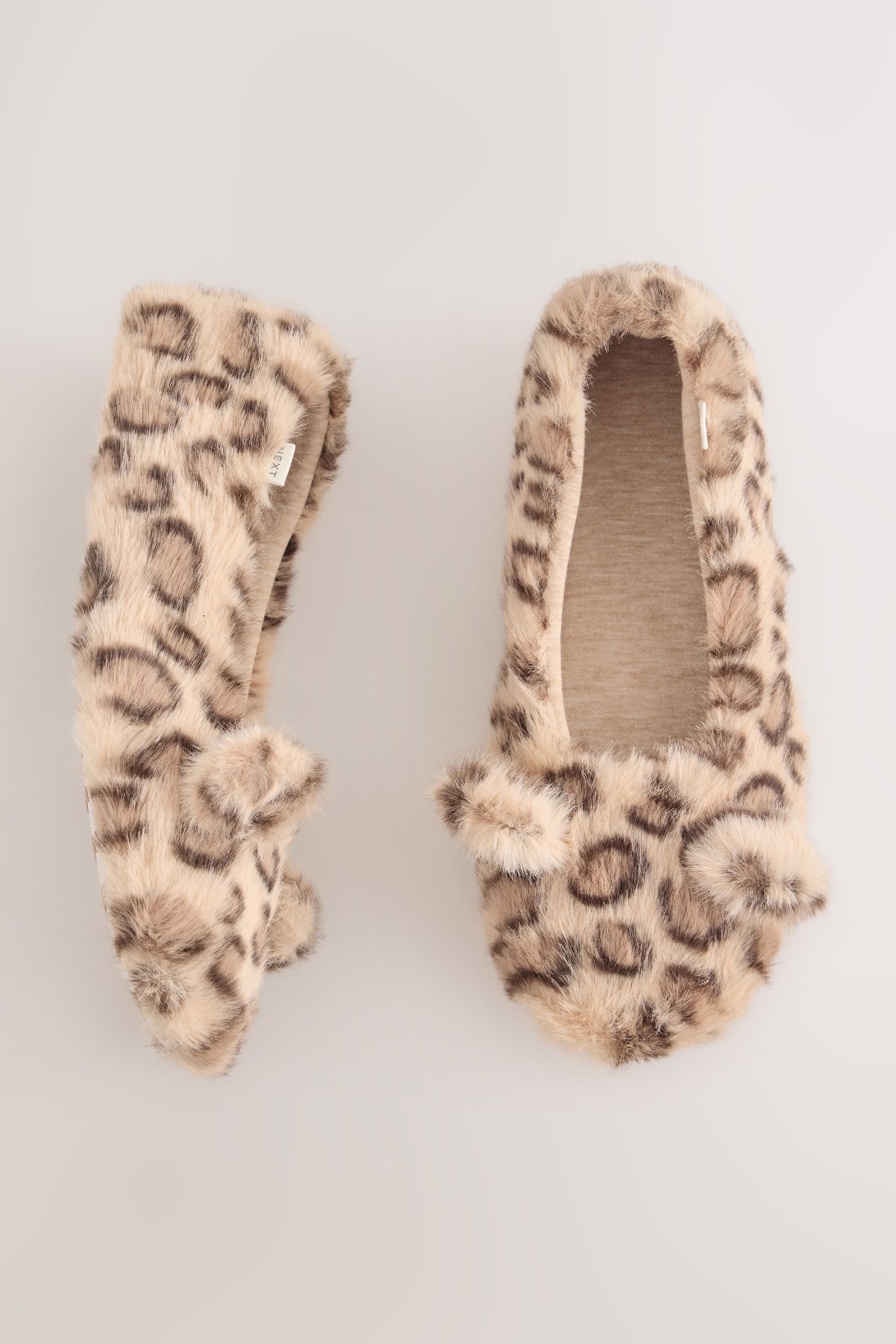 Next Ballerina-Hausschuhe mit Print Hausschuh – Bild 2 von 5