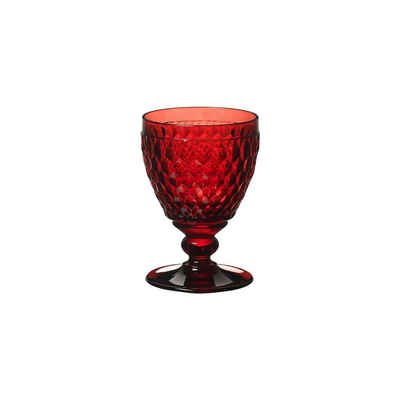 Villeroy & Boch Weißweinglas Boston Coloured Weißweinglas Rot, Glas