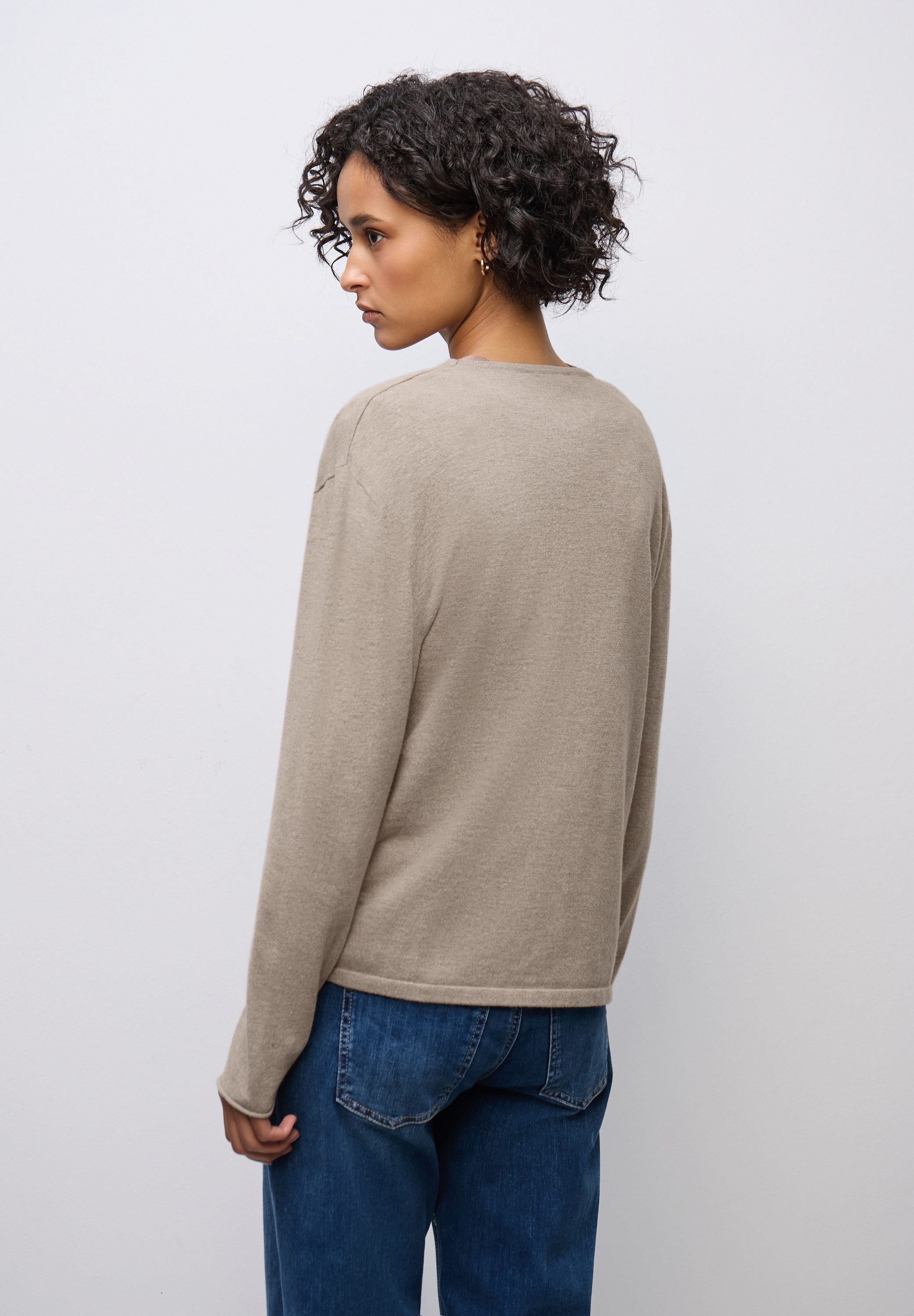 STREET ONE Strickjacke aus softem Materialmix günstig online kaufen