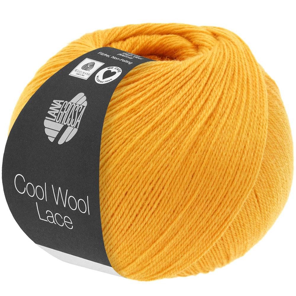 LANA GROSSA Cool Wool Lace Häkelwolle, 400 m