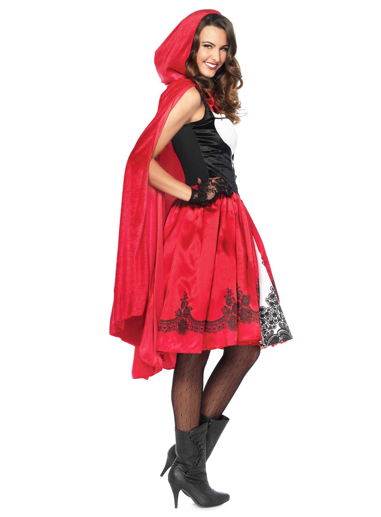 Leg Avenue Kostüm Rotkäppchen Märchen Karneval Faschingskostüm Damen